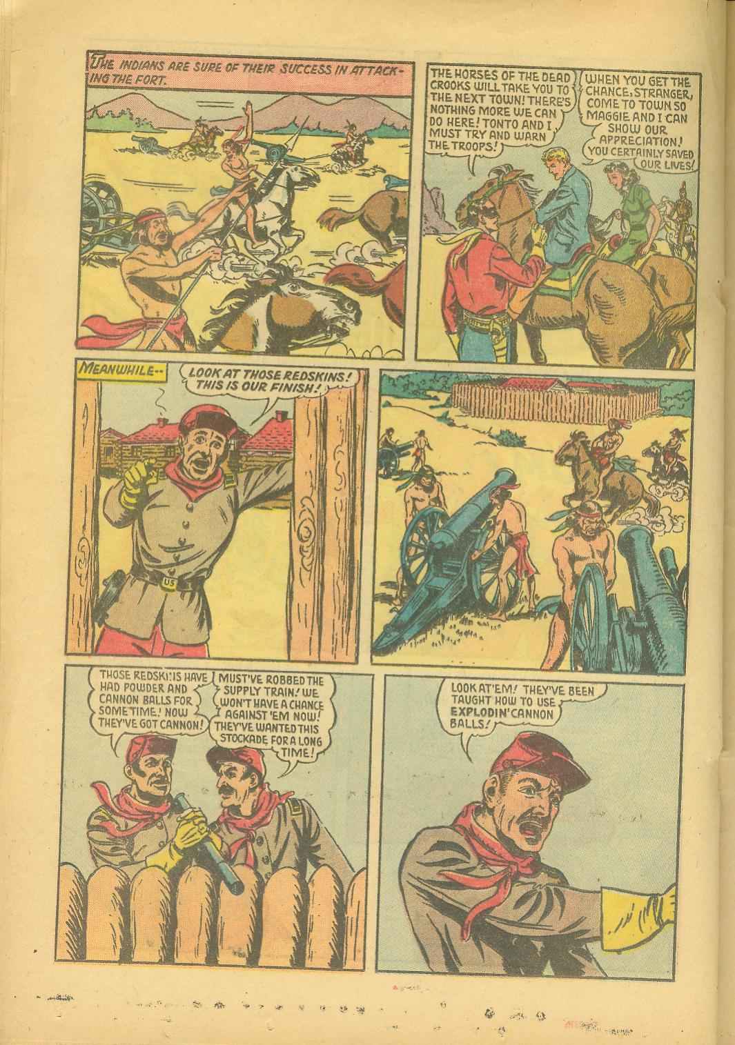 Read online The Lone Ranger (1948) comic -  Issue #29 - 32