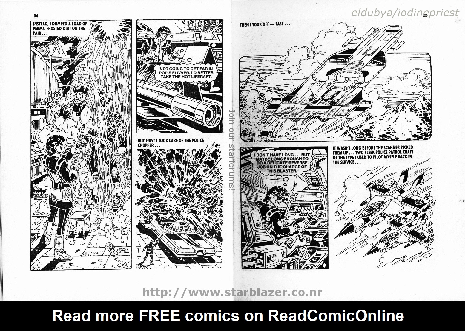 Read online Starblazer comic -  Issue #225 - 19