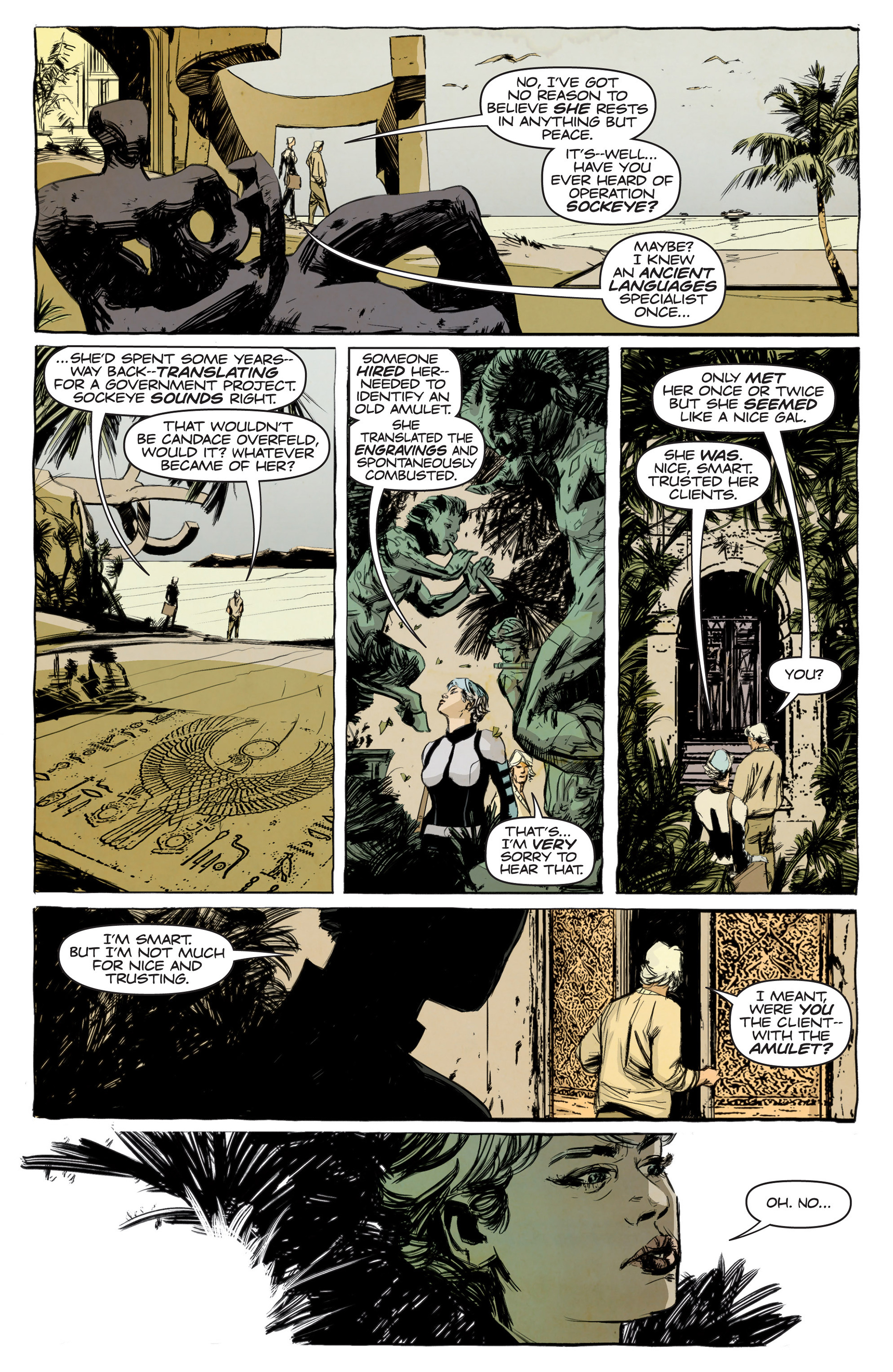 Read online The Death-Defying Doctor Mirage comic -  Issue #1 - 8