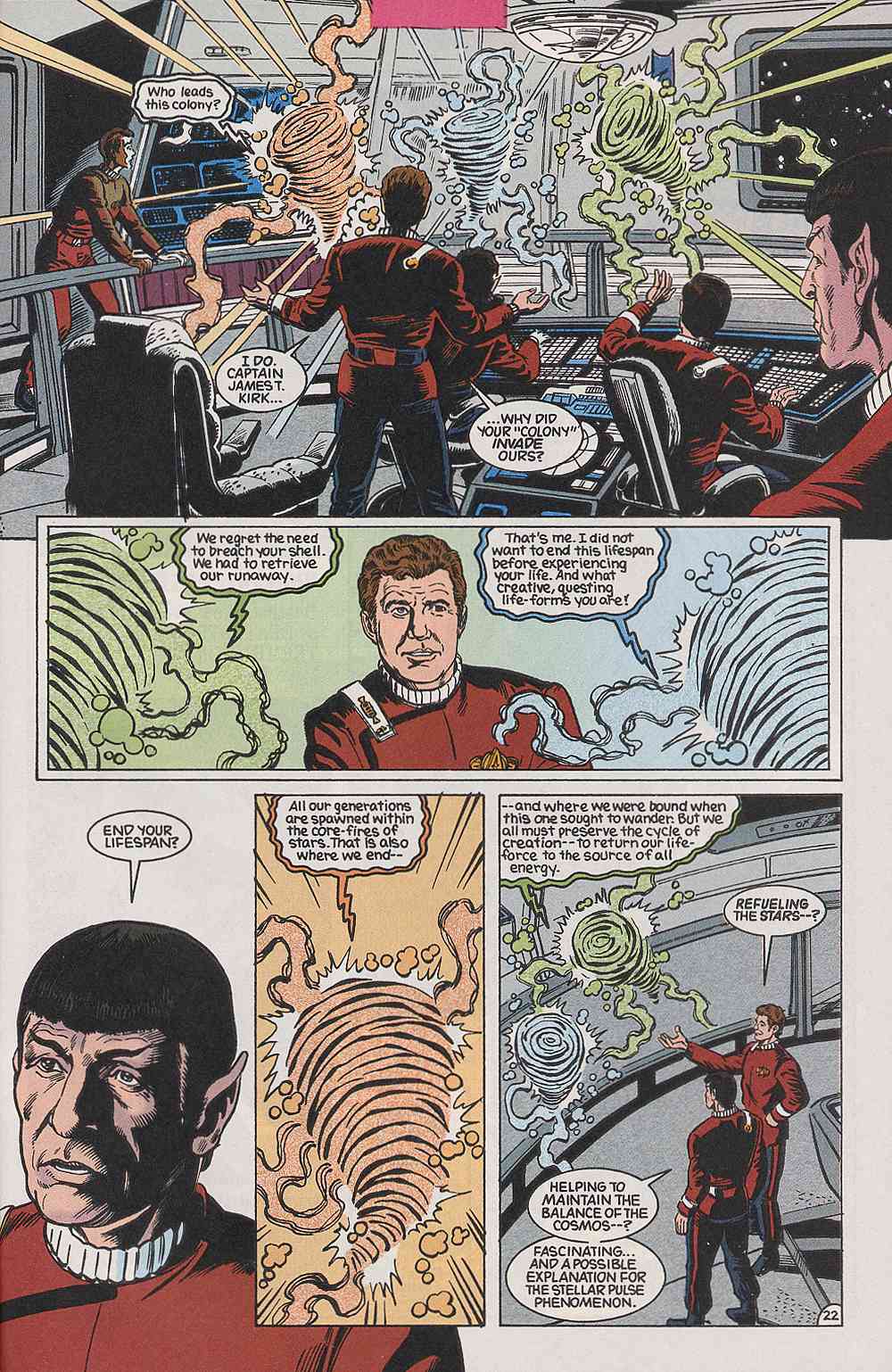 Read online Star Trek (1989) comic -  Issue #41 - 23