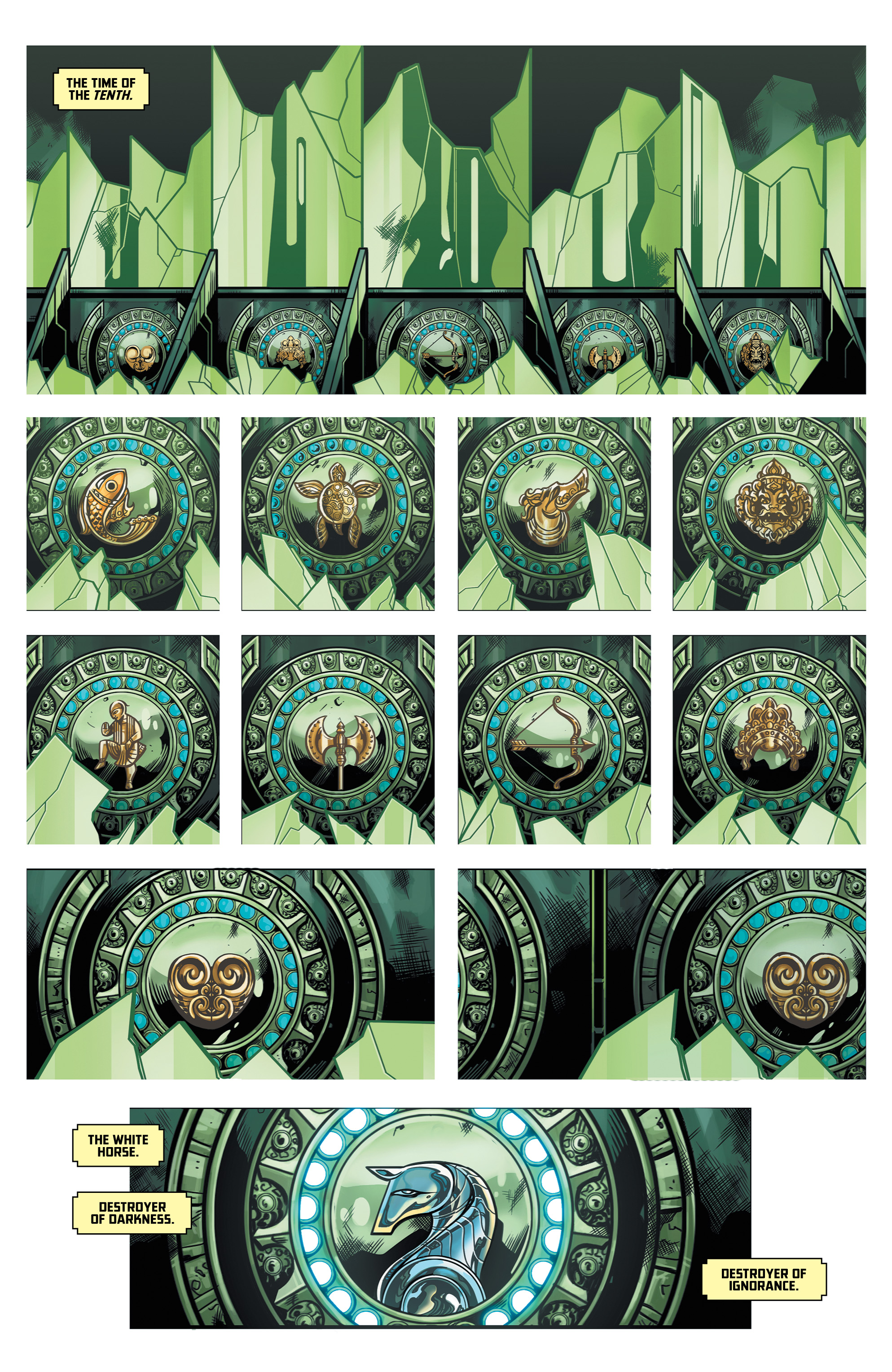 Read online Grant Morrison's Avatarex: Destroyer of Darkness comic -  Issue #1 - 5