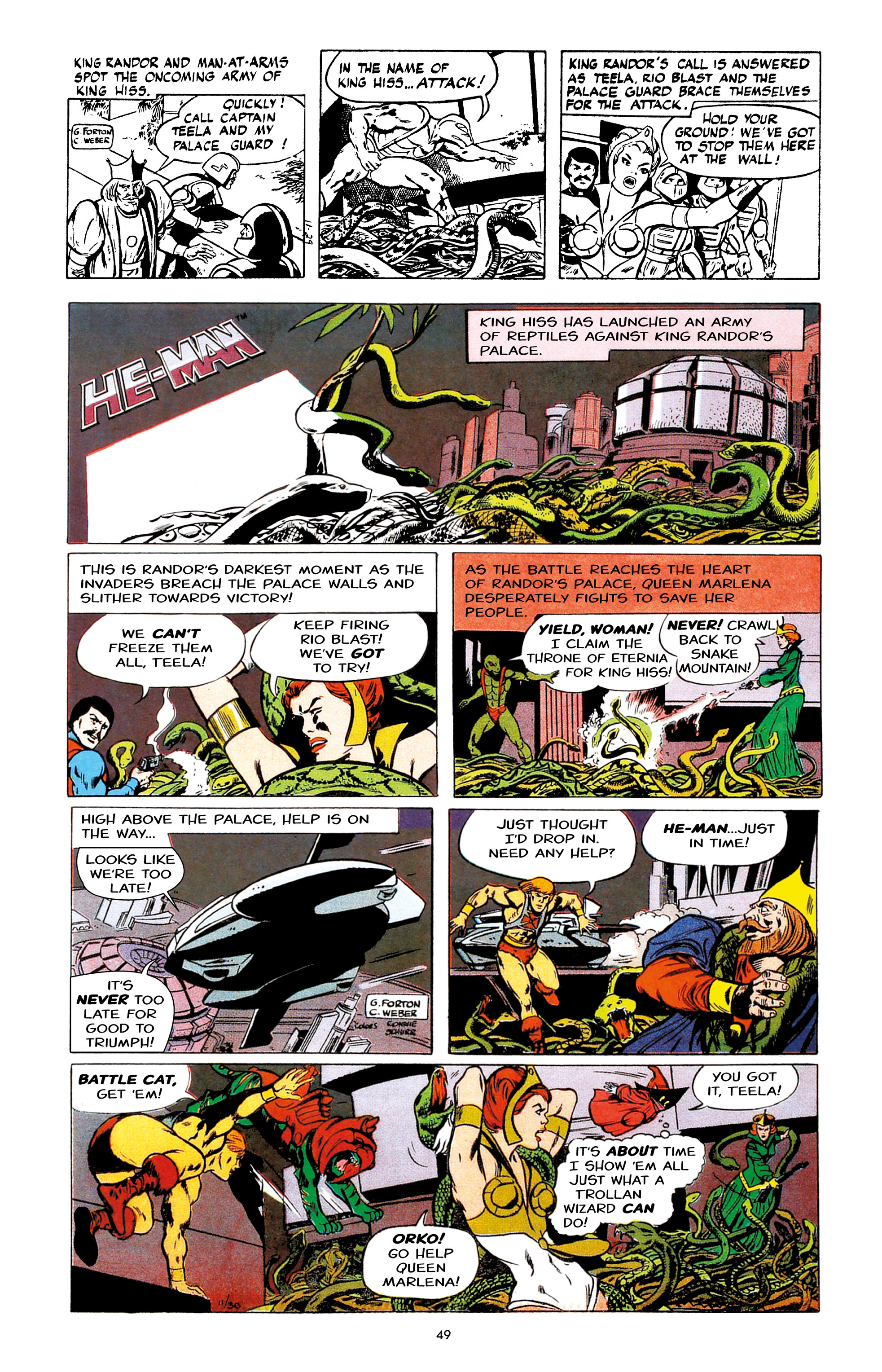 Read online He-Man and the Masters of the Universe: The Newspaper Comic Strips comic -  Issue # TPB (Part 1) - 49