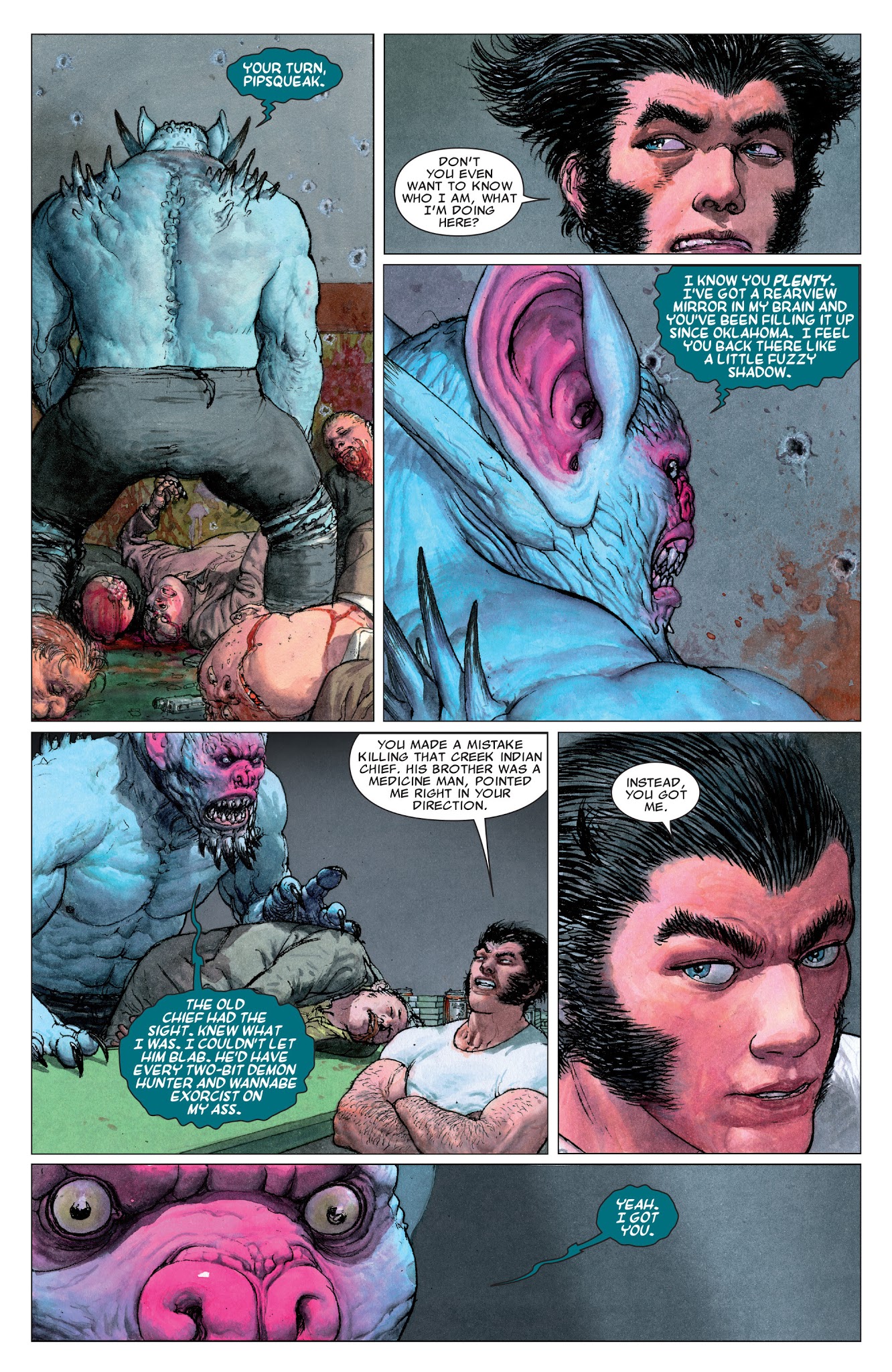 Read online Wolverine: Flies to a Spider comic -  Issue # TPB - 120