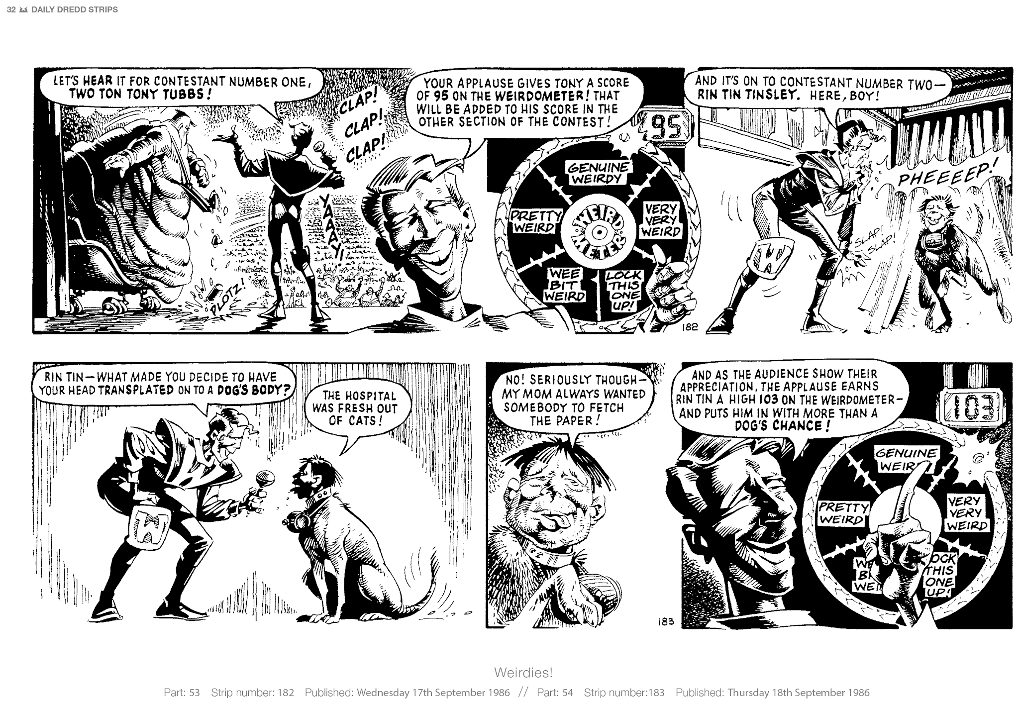 Read online Judge Dredd: The Daily Dredds comic -  Issue # TPB 2 - 35