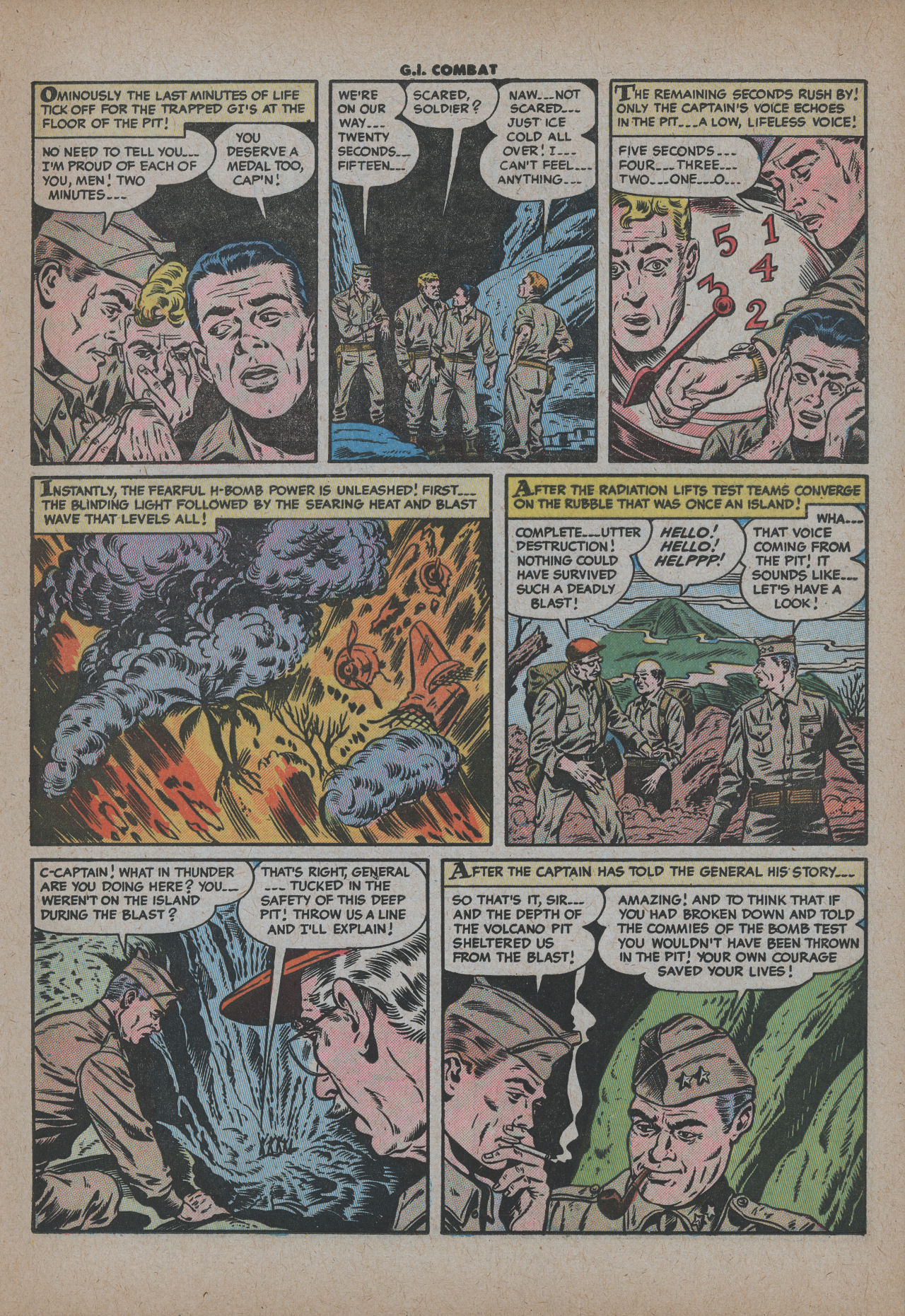 Read online G.I. Combat (1952) comic -  Issue #25 - 17