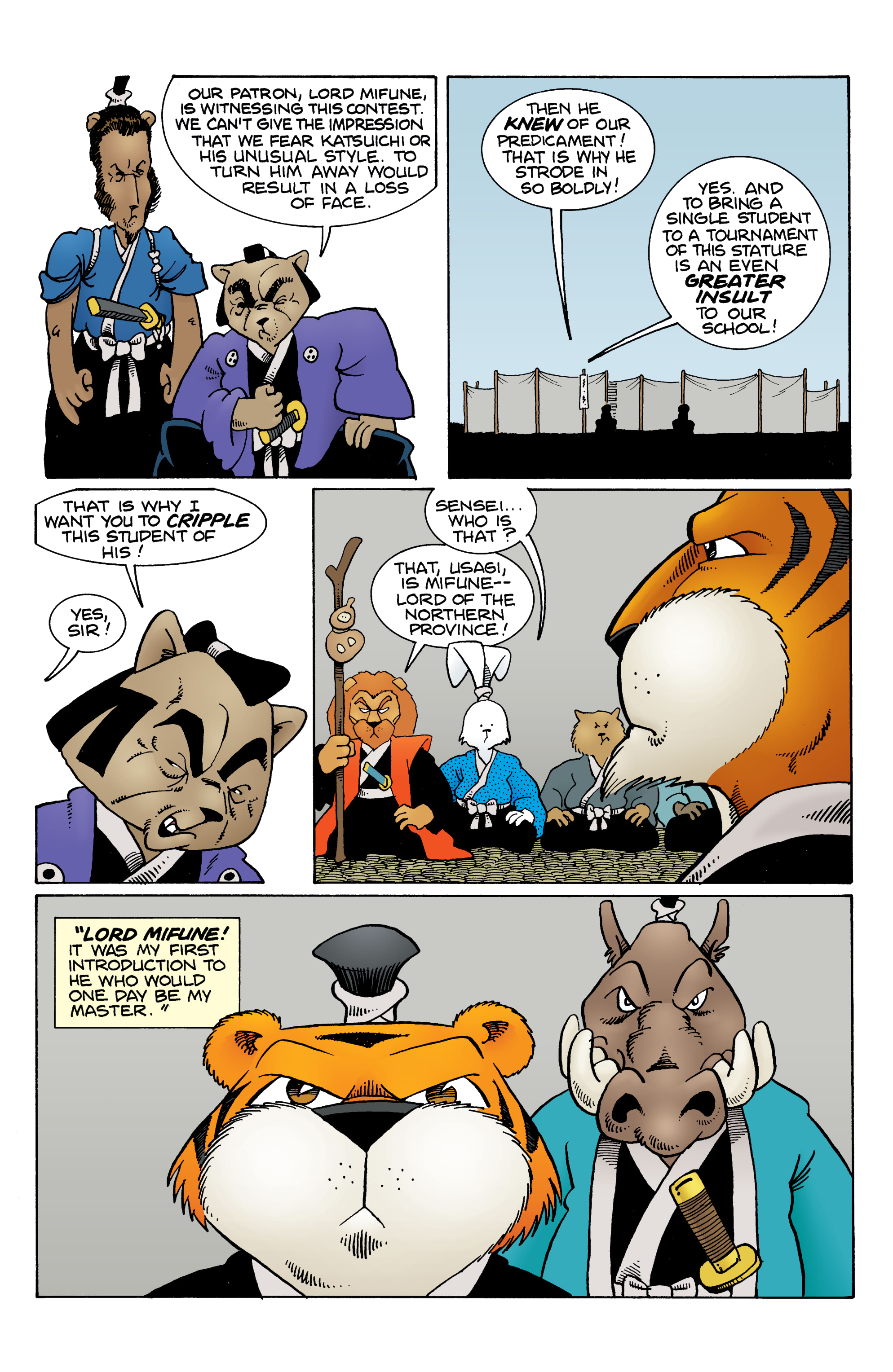 Read online Usagi Yojimbo Color Classics comic -  Issue #2 - 16