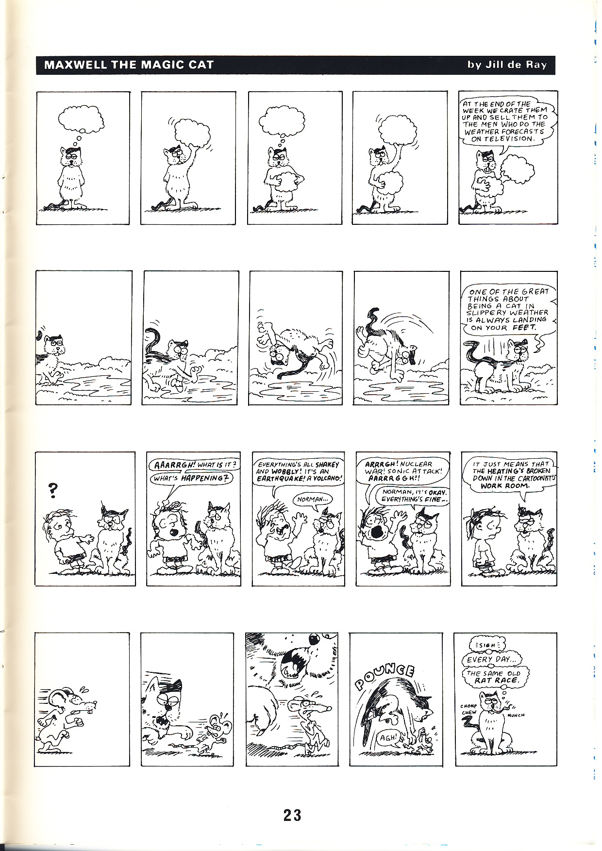 Read online Alan Moore's Maxwell the Magic Cat comic -  Issue #4 - 25