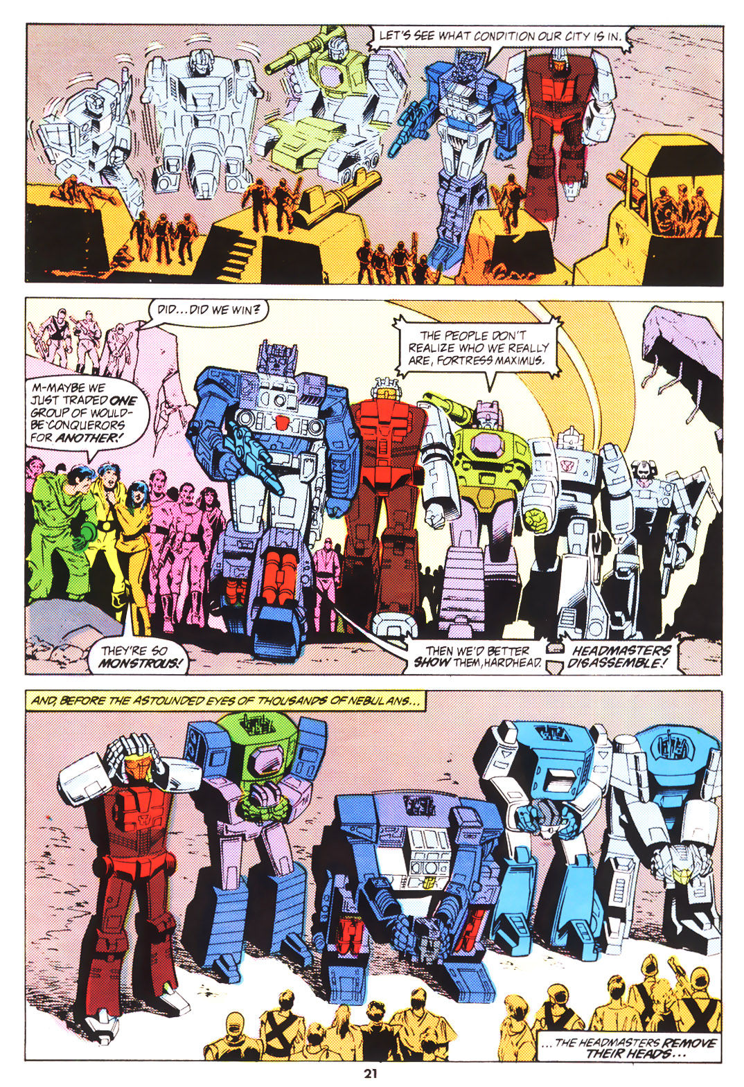 Read online The Transformers (UK) comic Issue 137