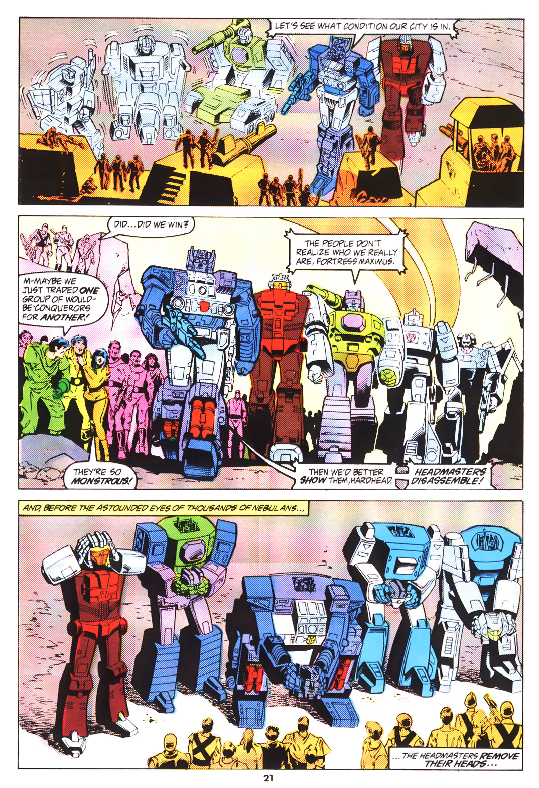Read online The Transformers (UK) comic -  Issue #137 - 19