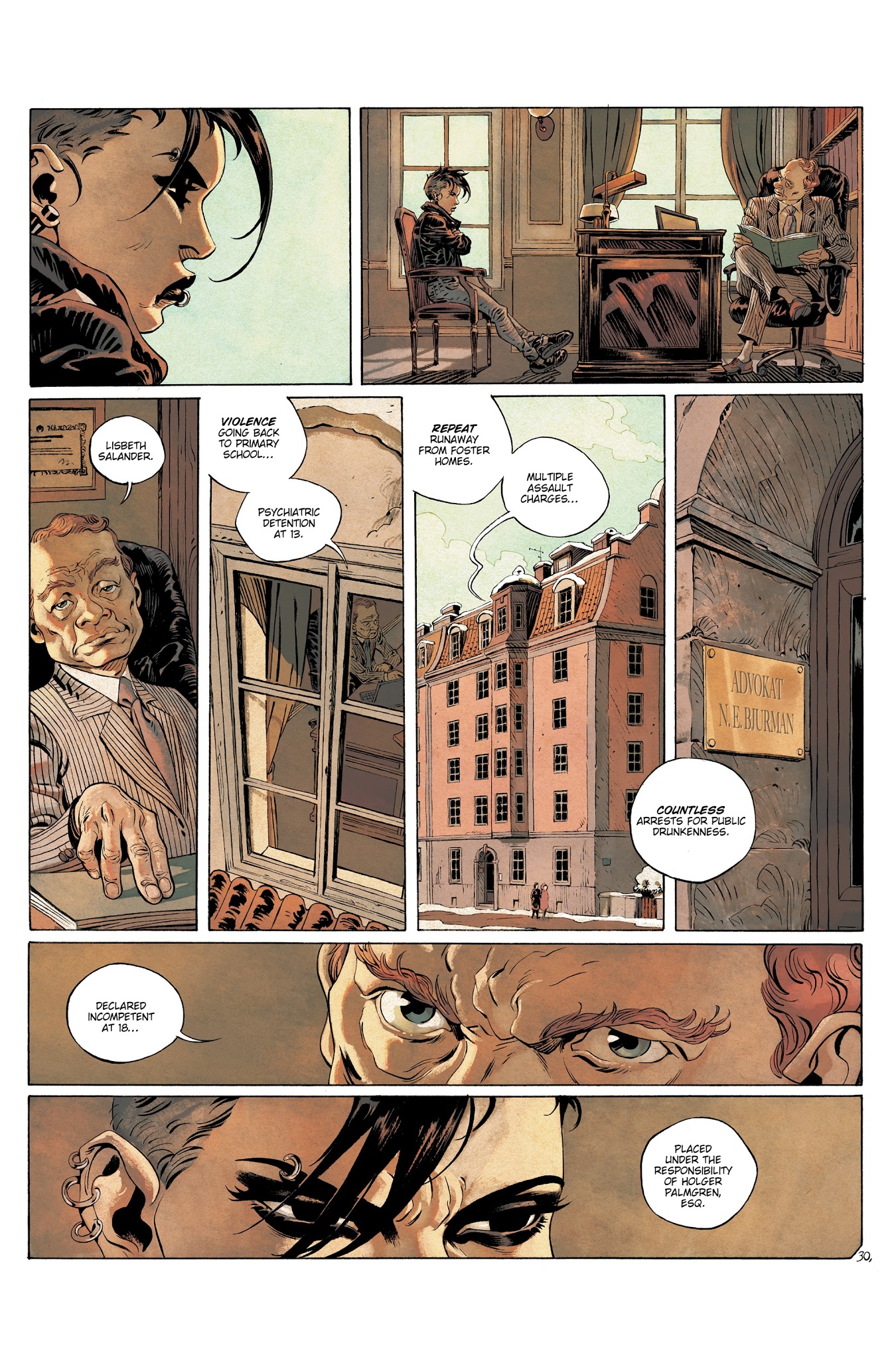 Read online Millennium: The Girl With the Dragon Tattoo comic -  Issue #1 - 35