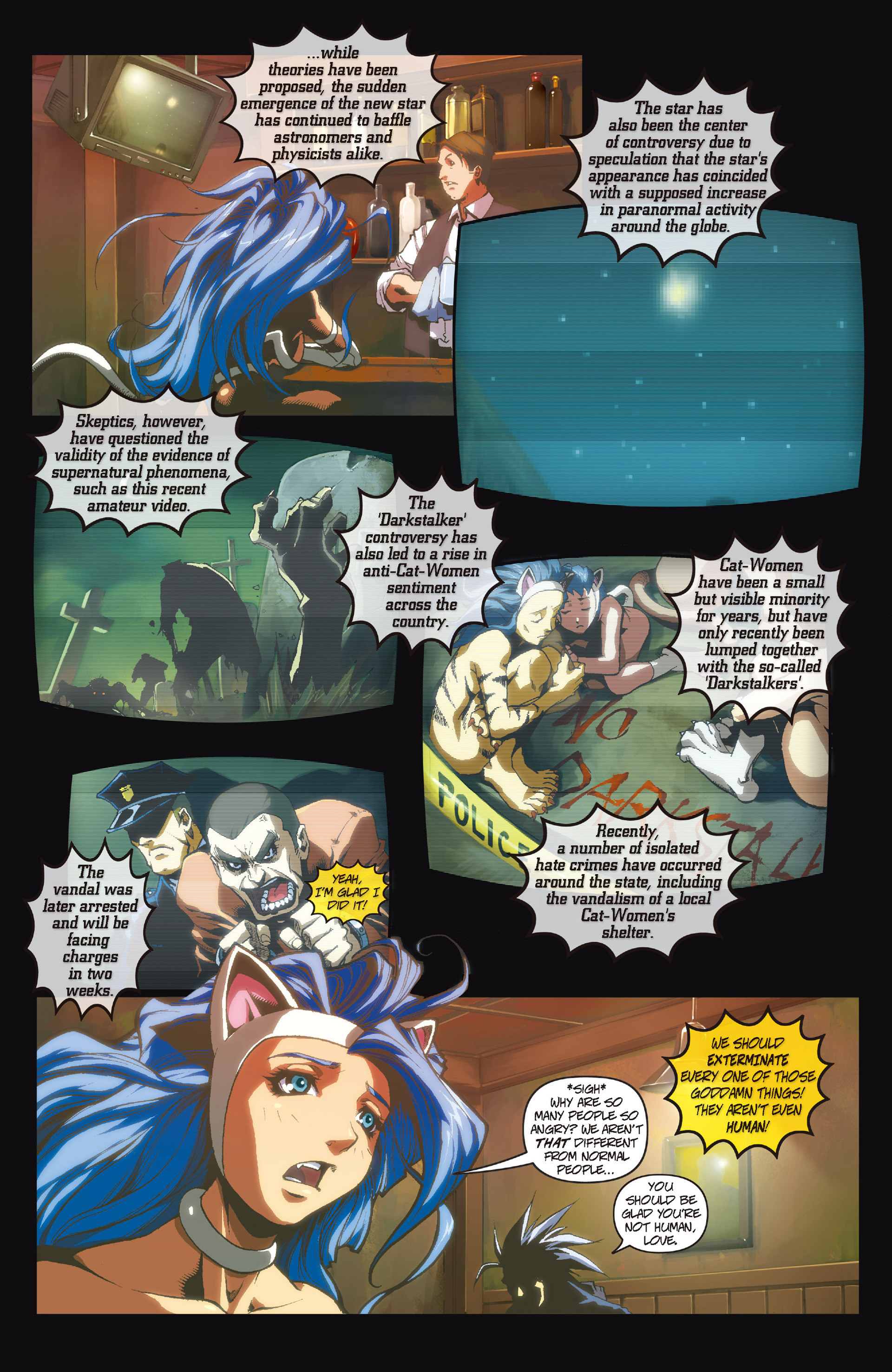 Read online Darkstalkers comic -  Issue #3 - 8