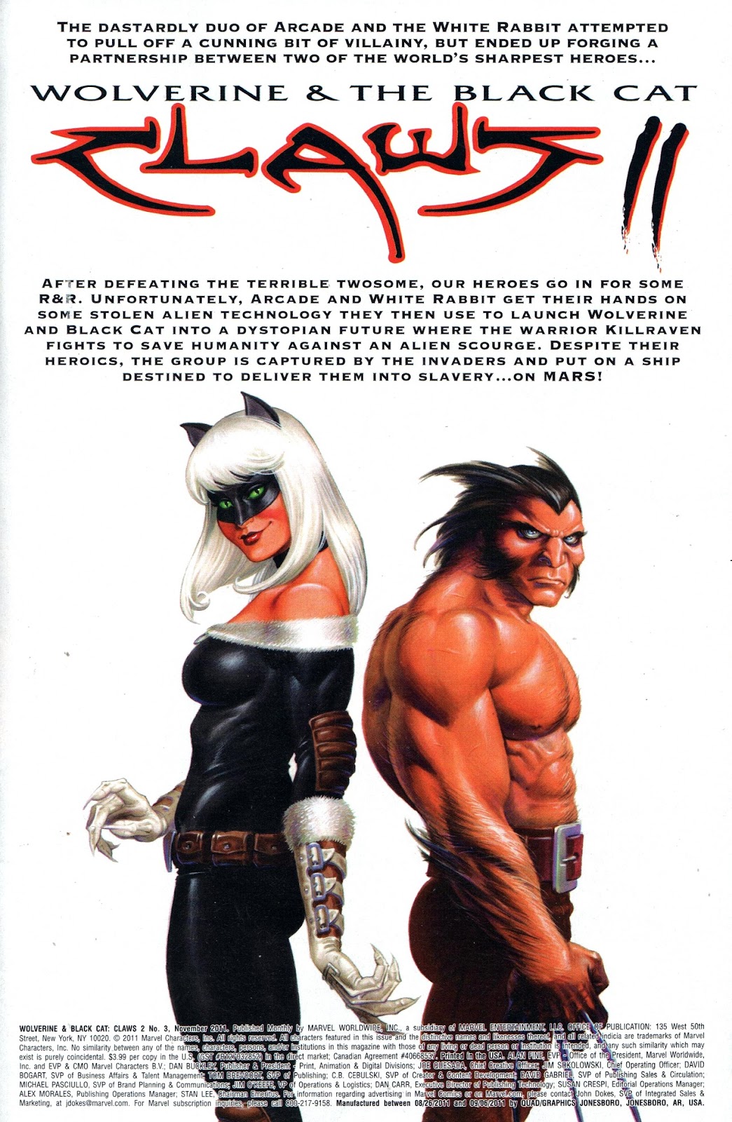 Read online Wolverine & Black Cat Claws 2 comic Issue 3