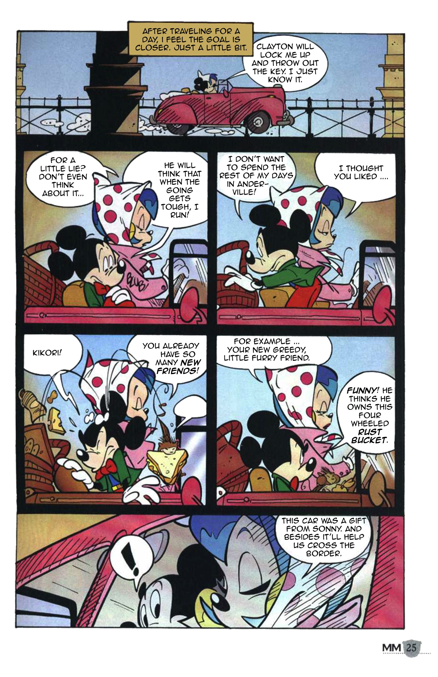 Read online Mickey Mouse Mystery Magazine comic -  Issue #2 - 25