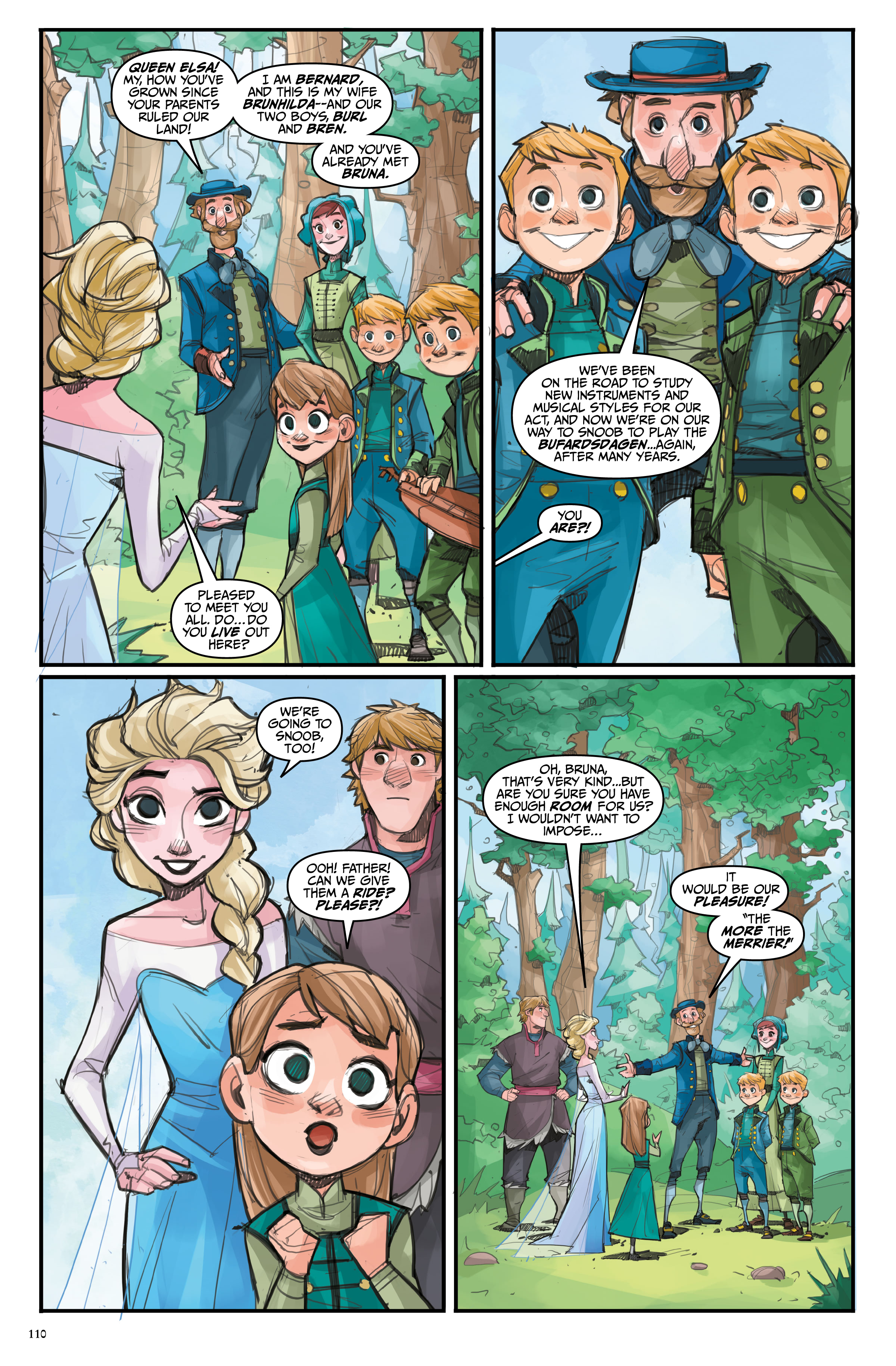 Read online Disney Frozen Library Edition comic -  Issue # TPB (Part 2) - 12