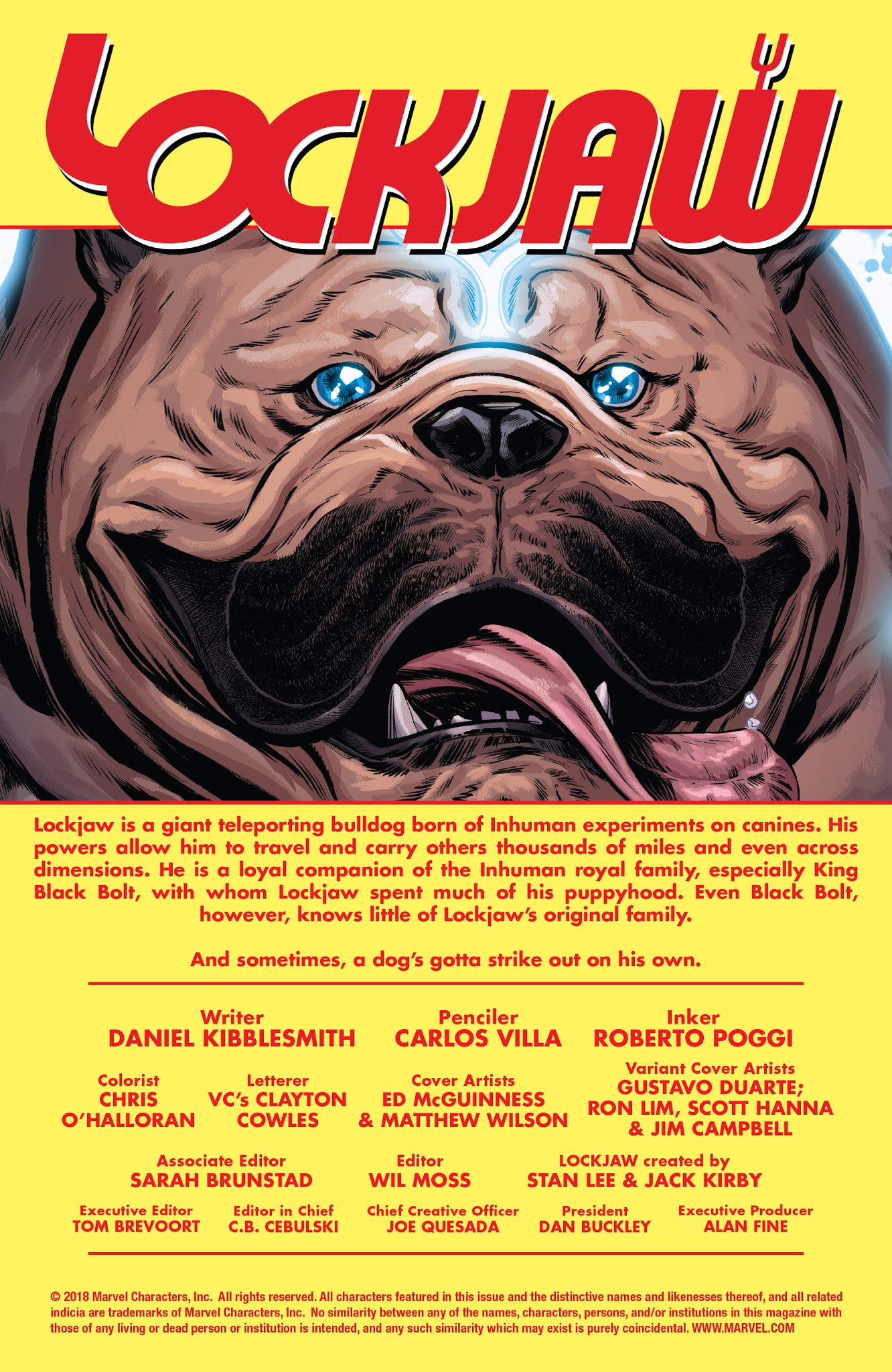 Read online Lockjaw comic -  Issue #1 - 4