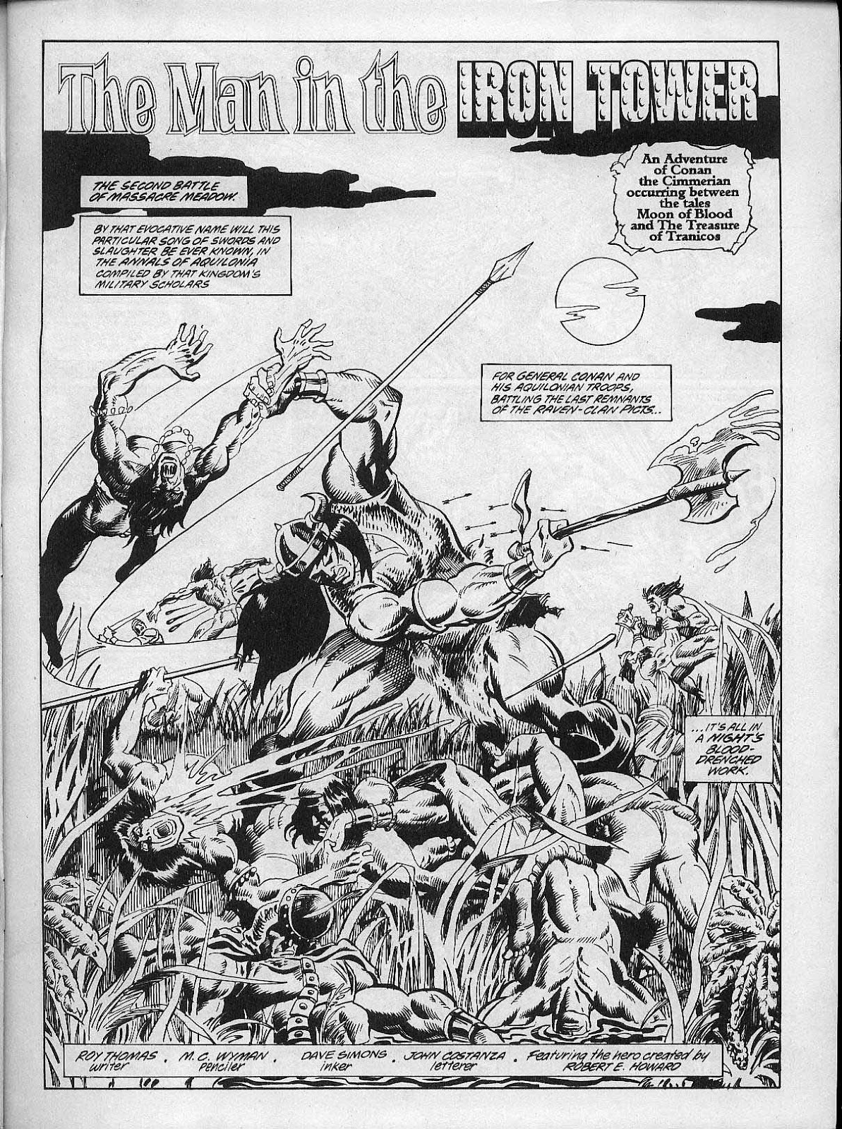 The Savage Sword Of Conan issue 201 - Page 3