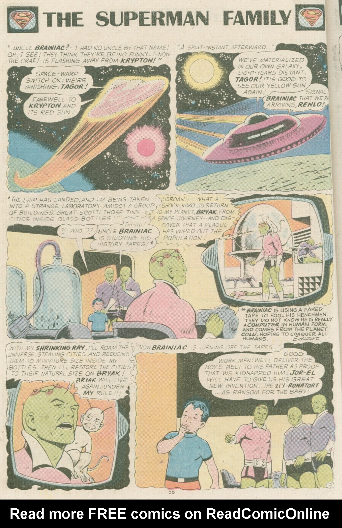 Read online The Superman Family comic -  Issue #167 - 56