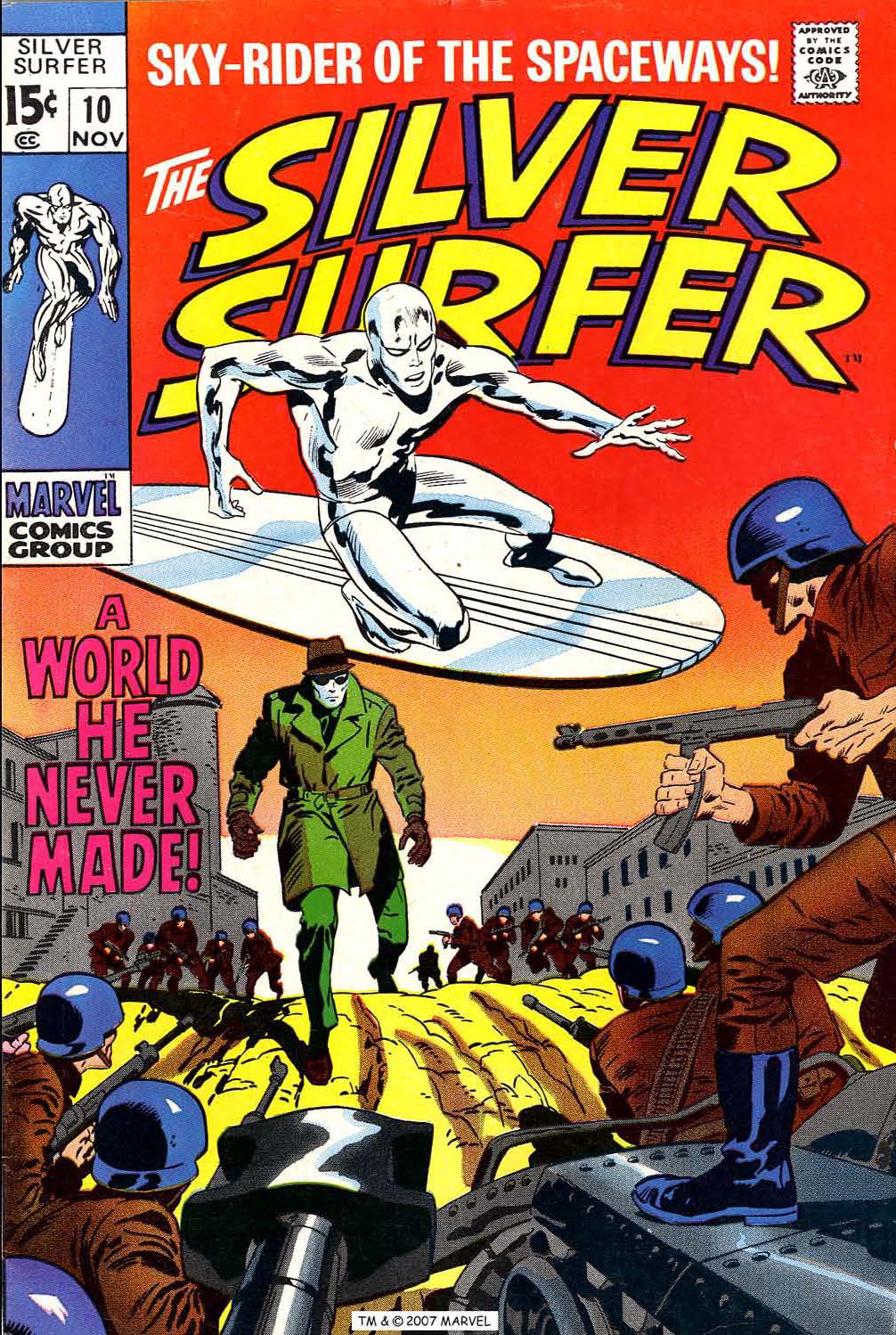 Read online Silver Surfer (1968) comic -  Issue #10 - 1