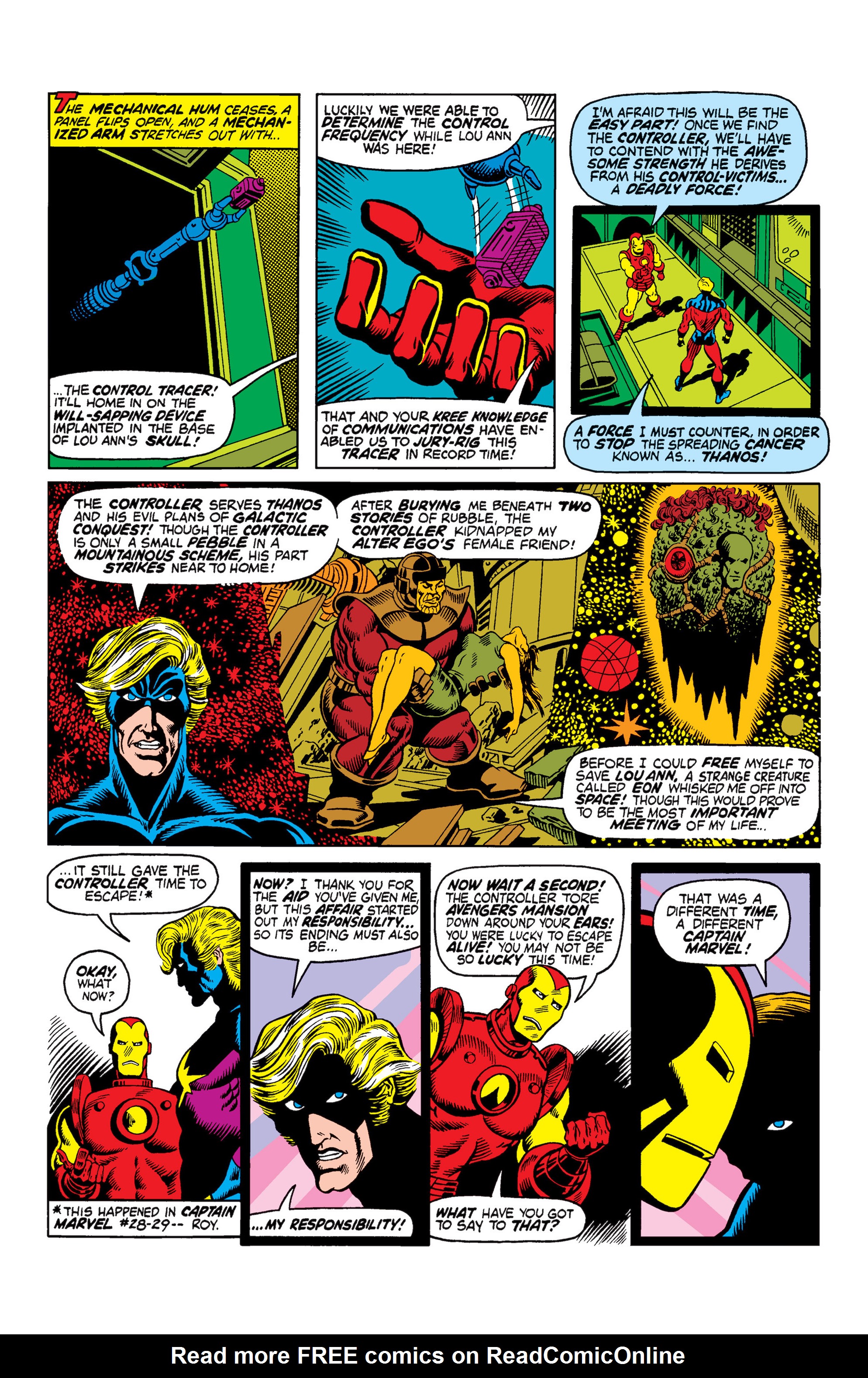 Read online Captain Marvel by Jim Starlin comic -  Issue # TPB (Part 1) - 157