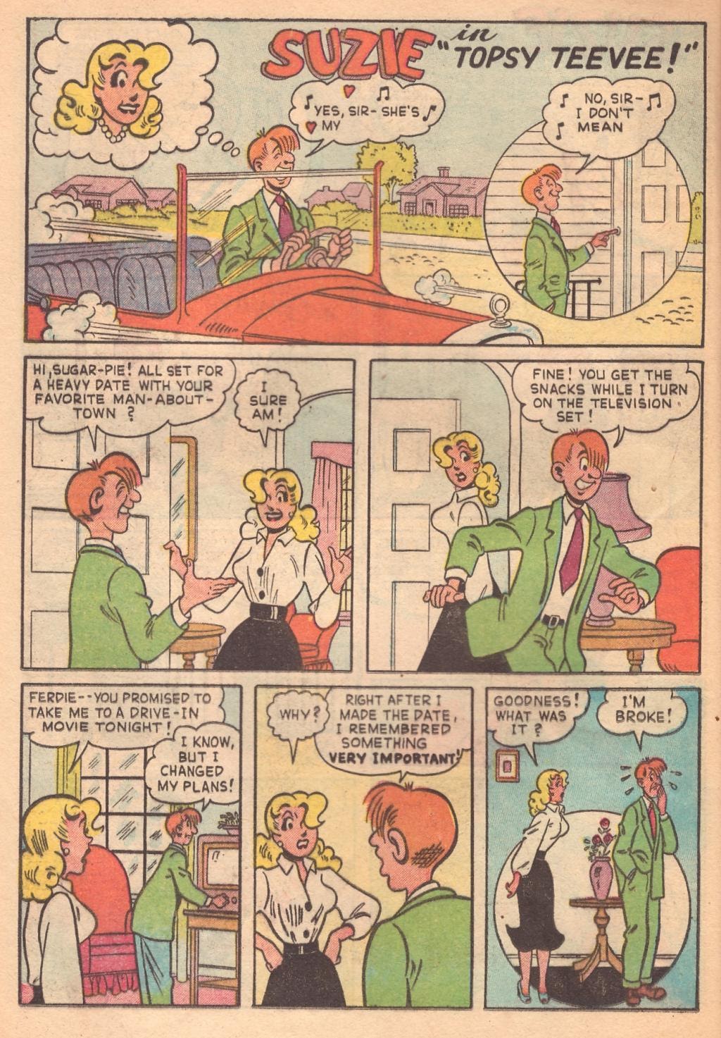 Read online Suzie Comics comic -  Issue #100 - 16
