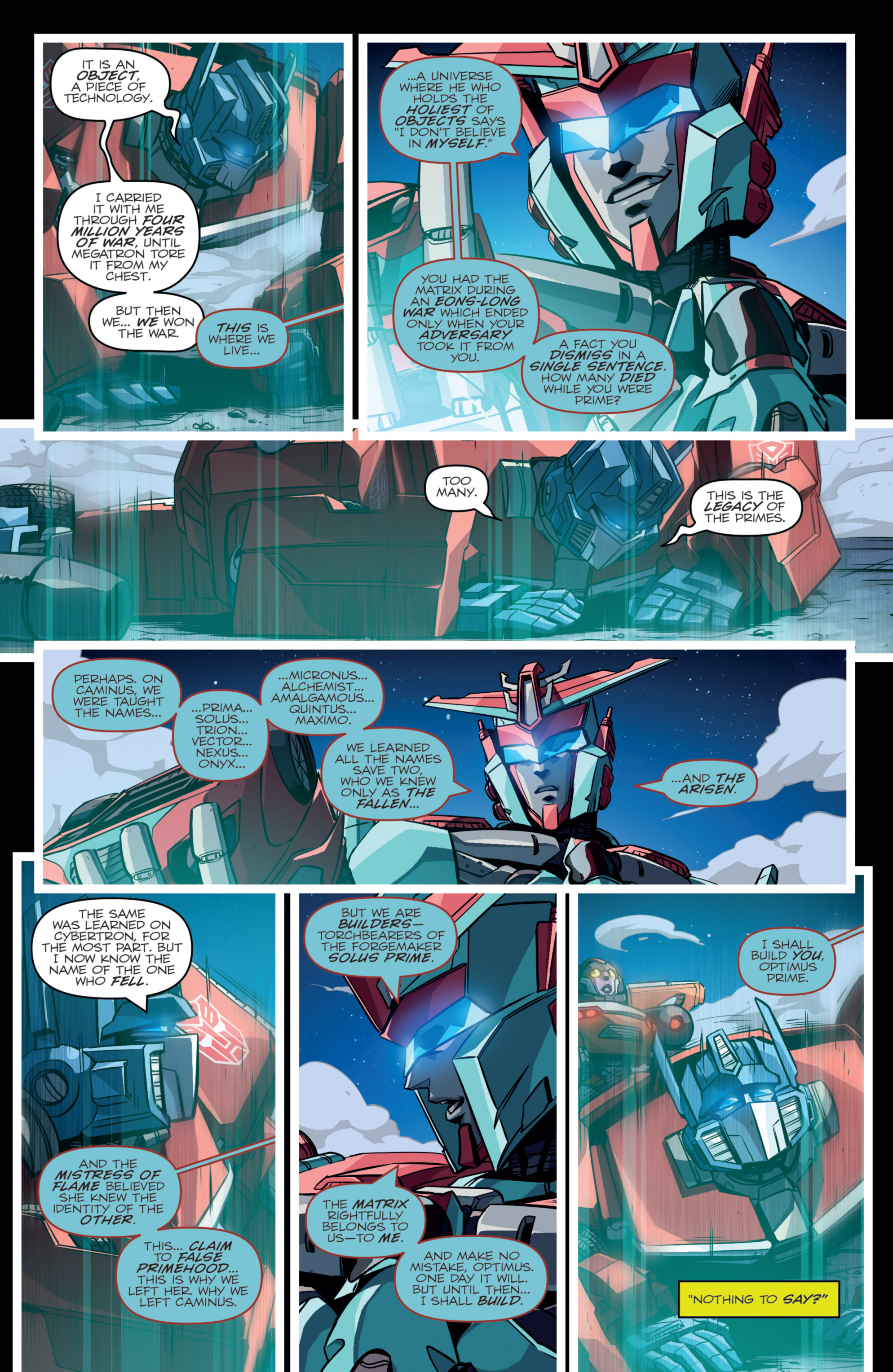 Read online The Transformers (2014) comic -  Issue #47 - 22
