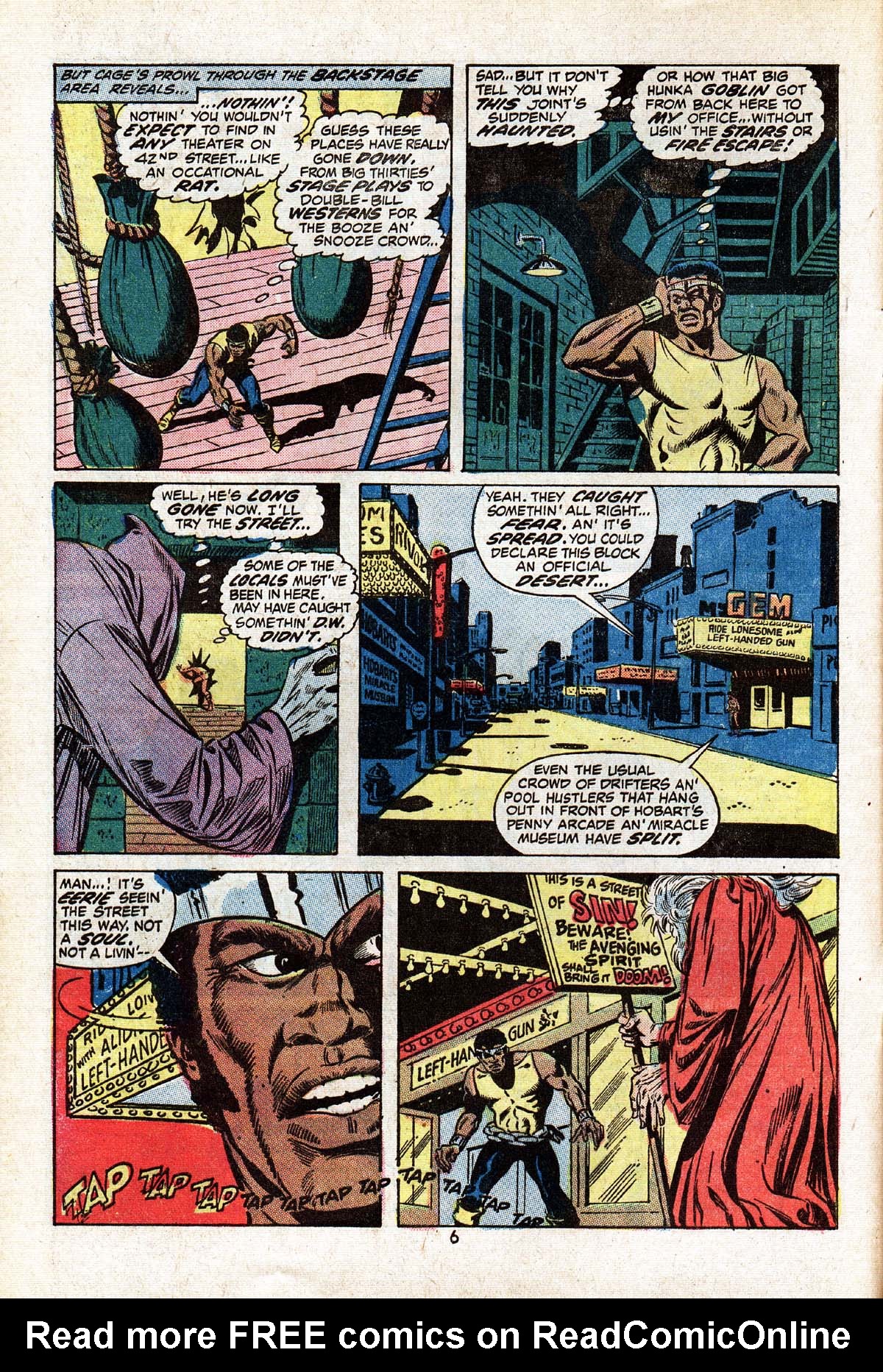 Read online Hero for Hire comic -  Issue #4 - 6