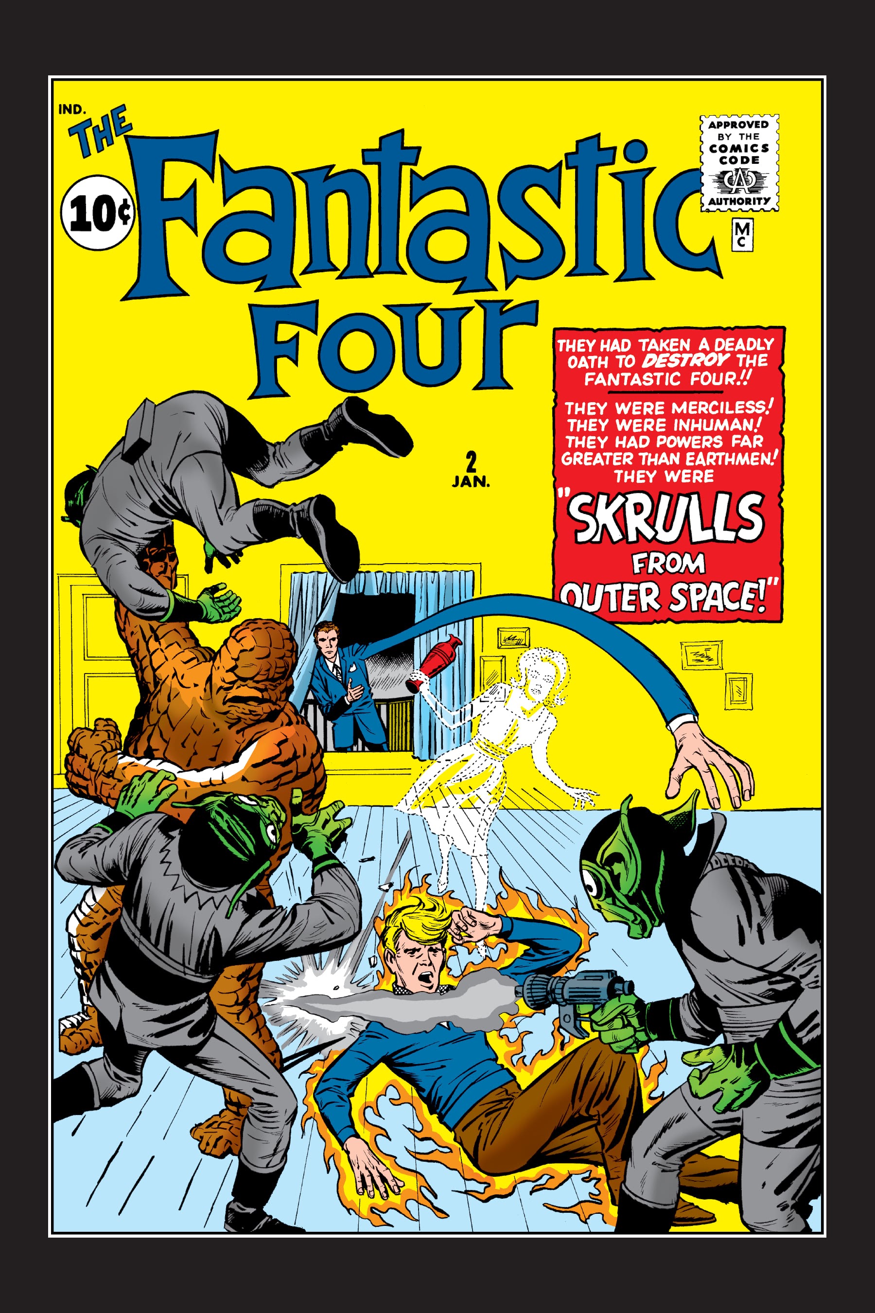 Read online Mighty Marvel Masterworks: The Fantastic Four comic -  Issue # TPB 1 (Part 1) - 33