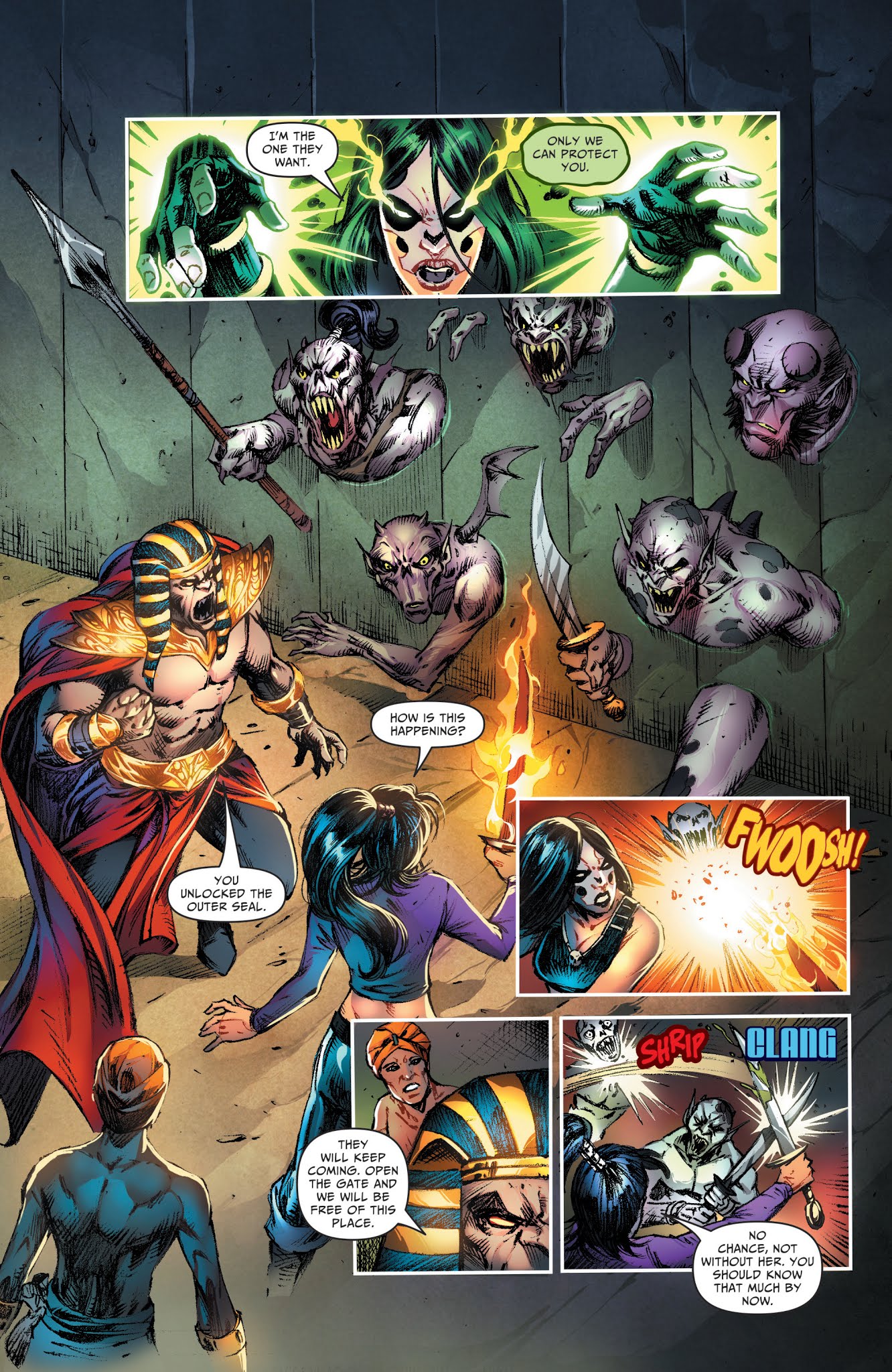 Read online Grimm Fairy Tales: Dance of the Dead comic -  Issue #6 - 17
