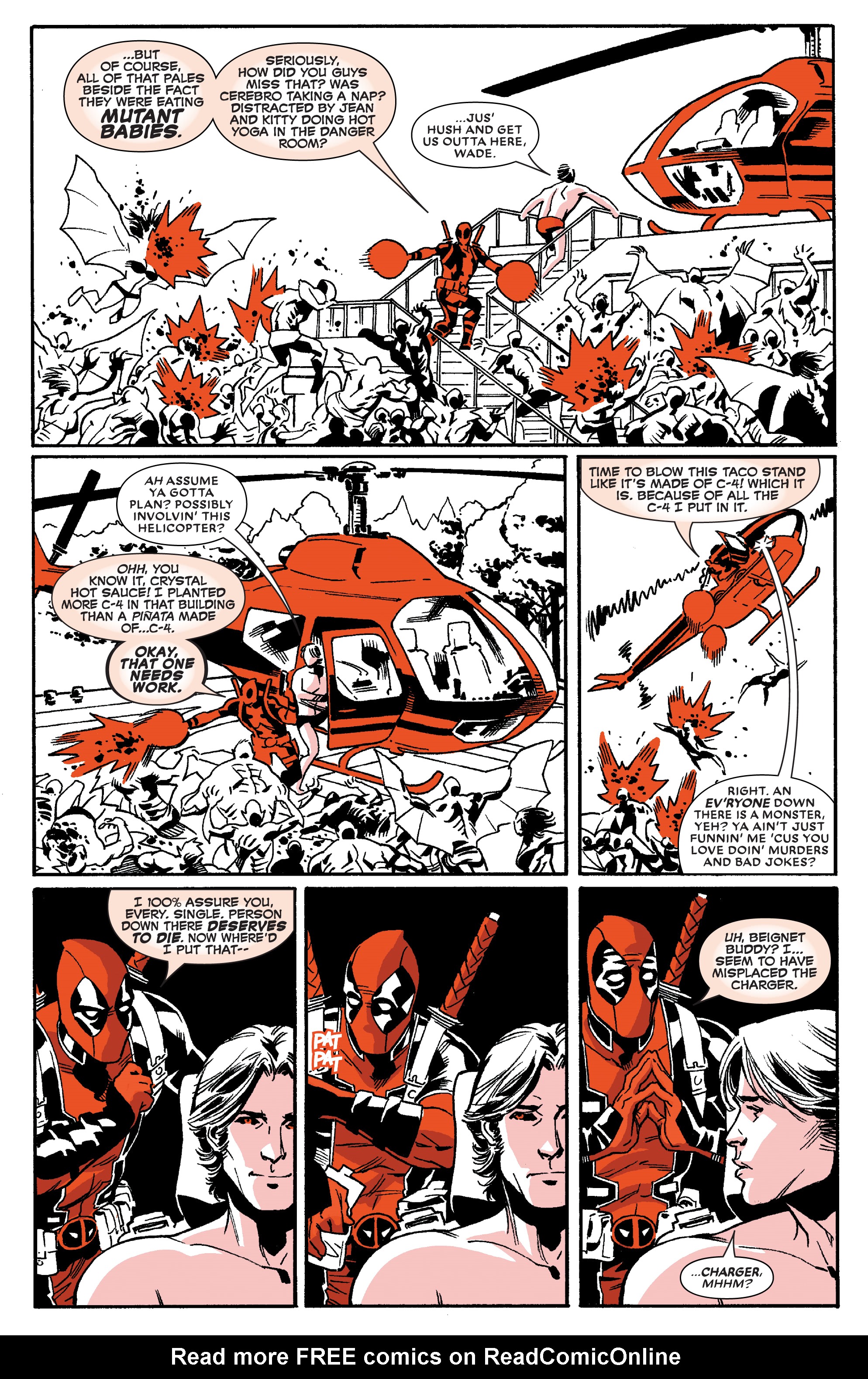 Read online Deadpool: Black, White & Blood comic -  Issue #2 - 19