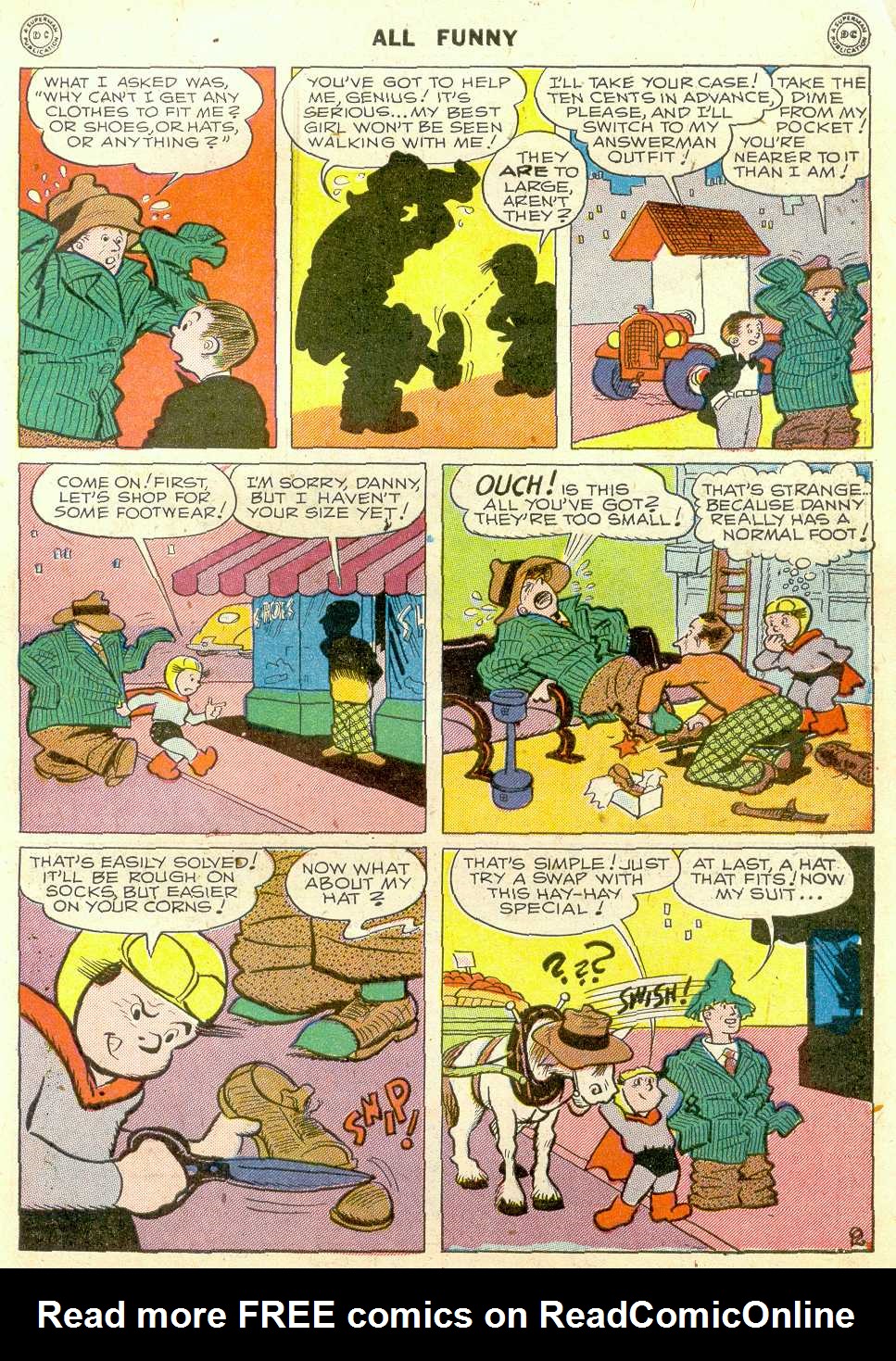 Read online All Funny Comics comic -  Issue #5 - 43