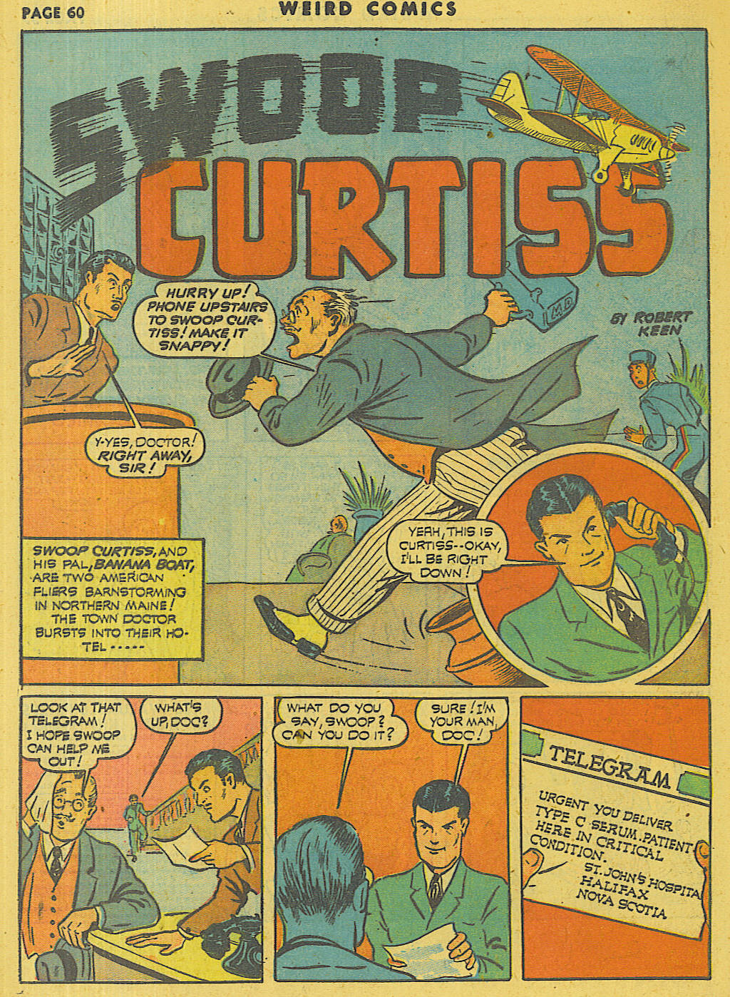 Read online Weird Comics comic -  Issue #17 - 59