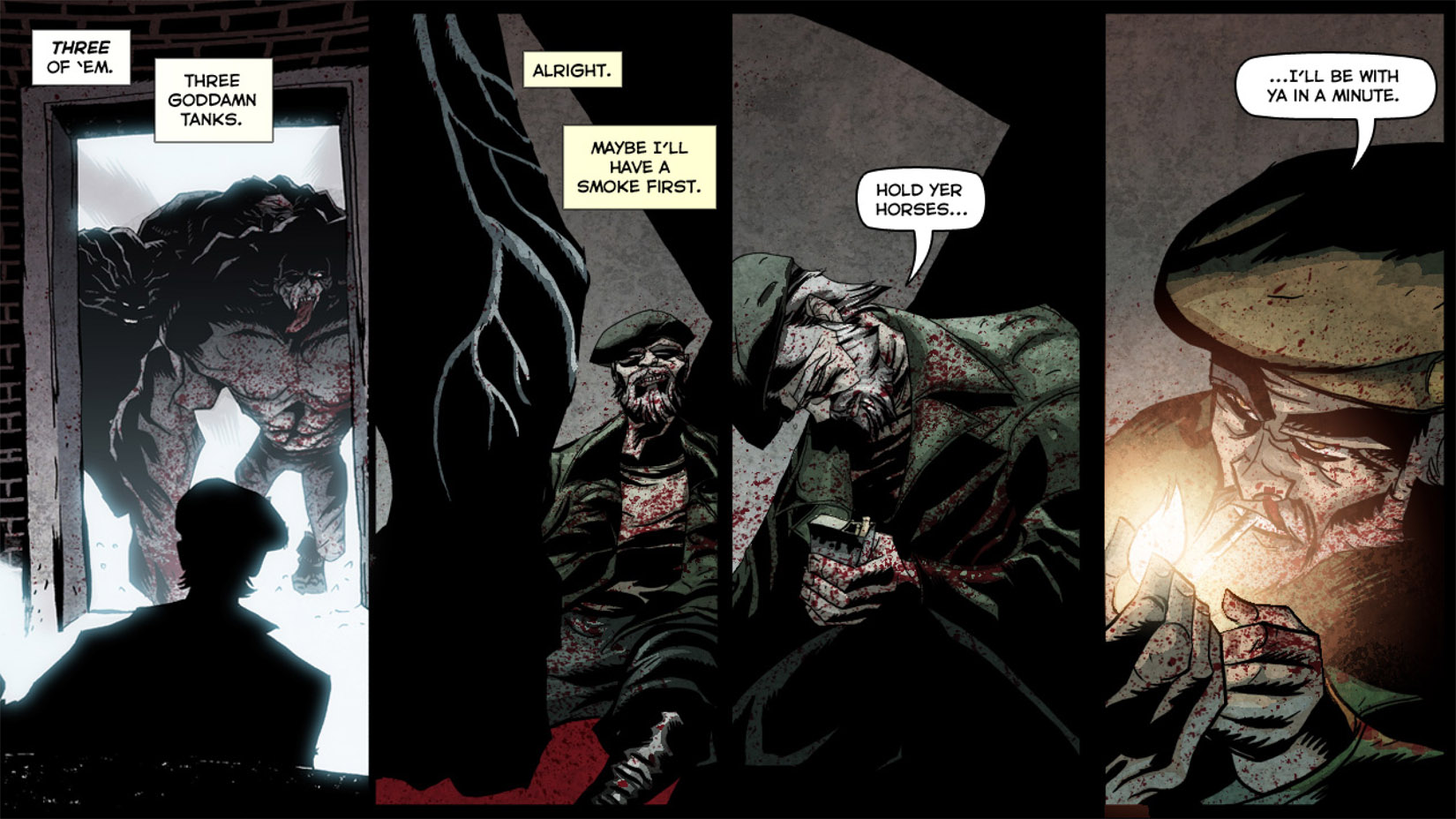 Read online Left 4 Dead: The Sacrifice comic -  Issue #1 - 4