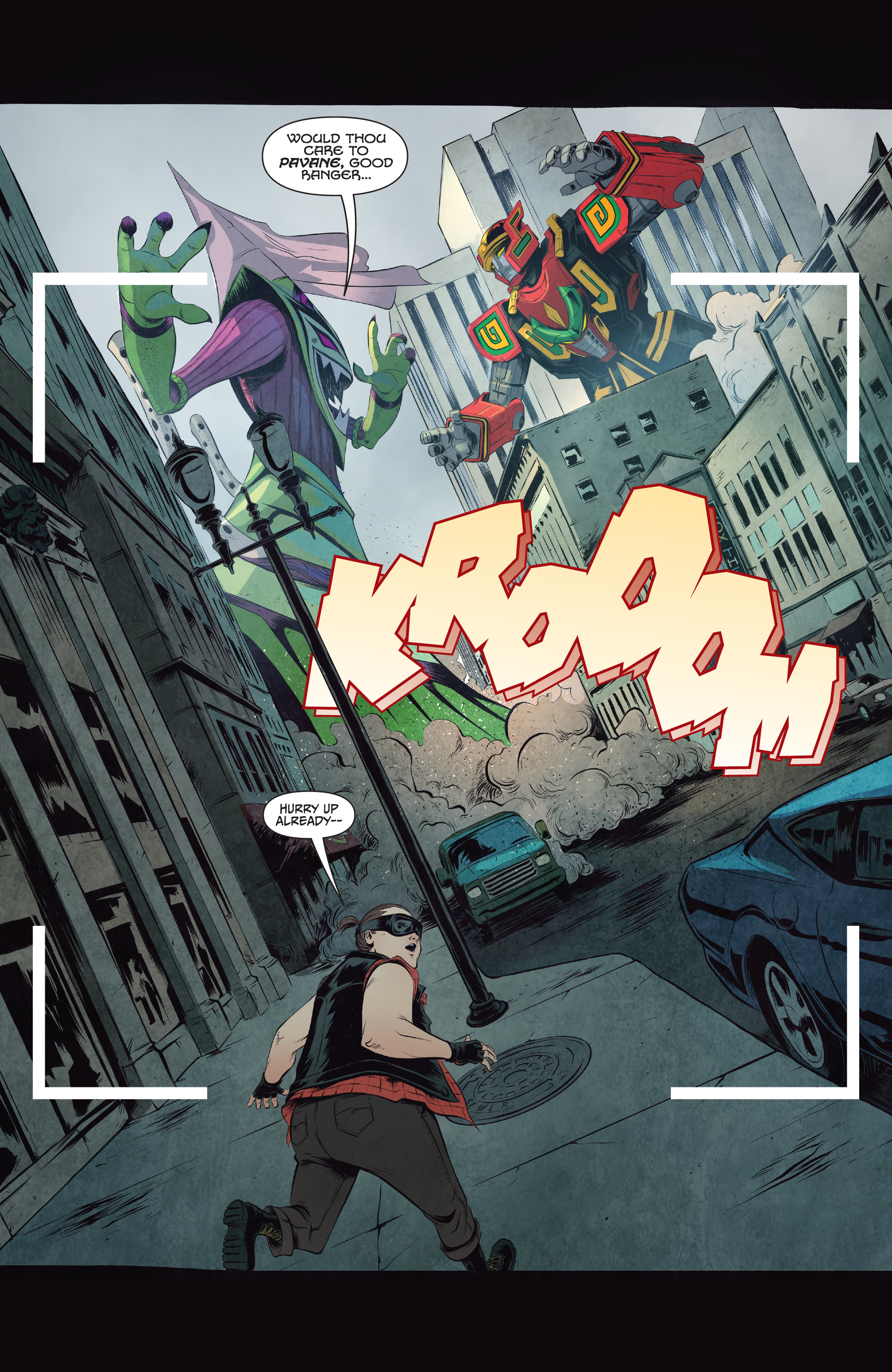 Read online Saban's Go Go Power Rangers comic -  Issue #24 - 3