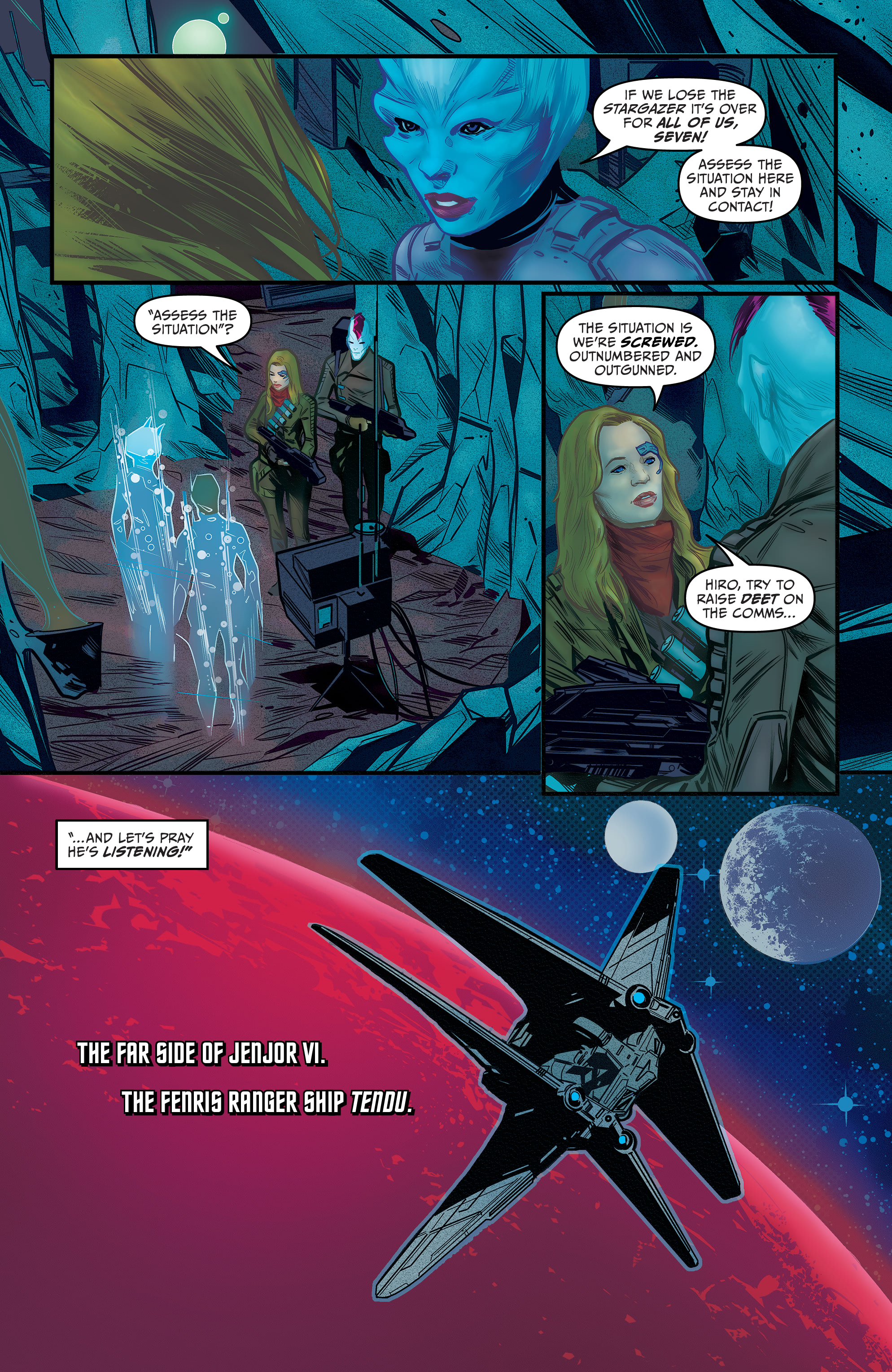 Read online Star Trek: Picard: Stargazer comic -  Issue #3 - 5