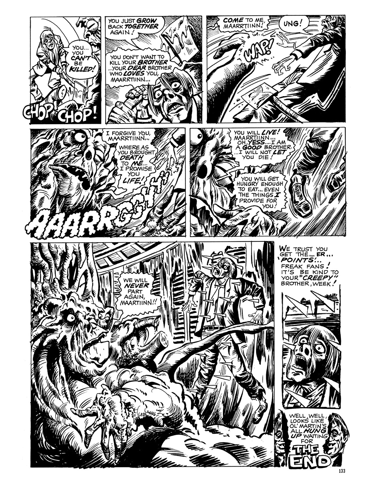 Read online Eerie Archives comic -  Issue # TPB 7 - 134