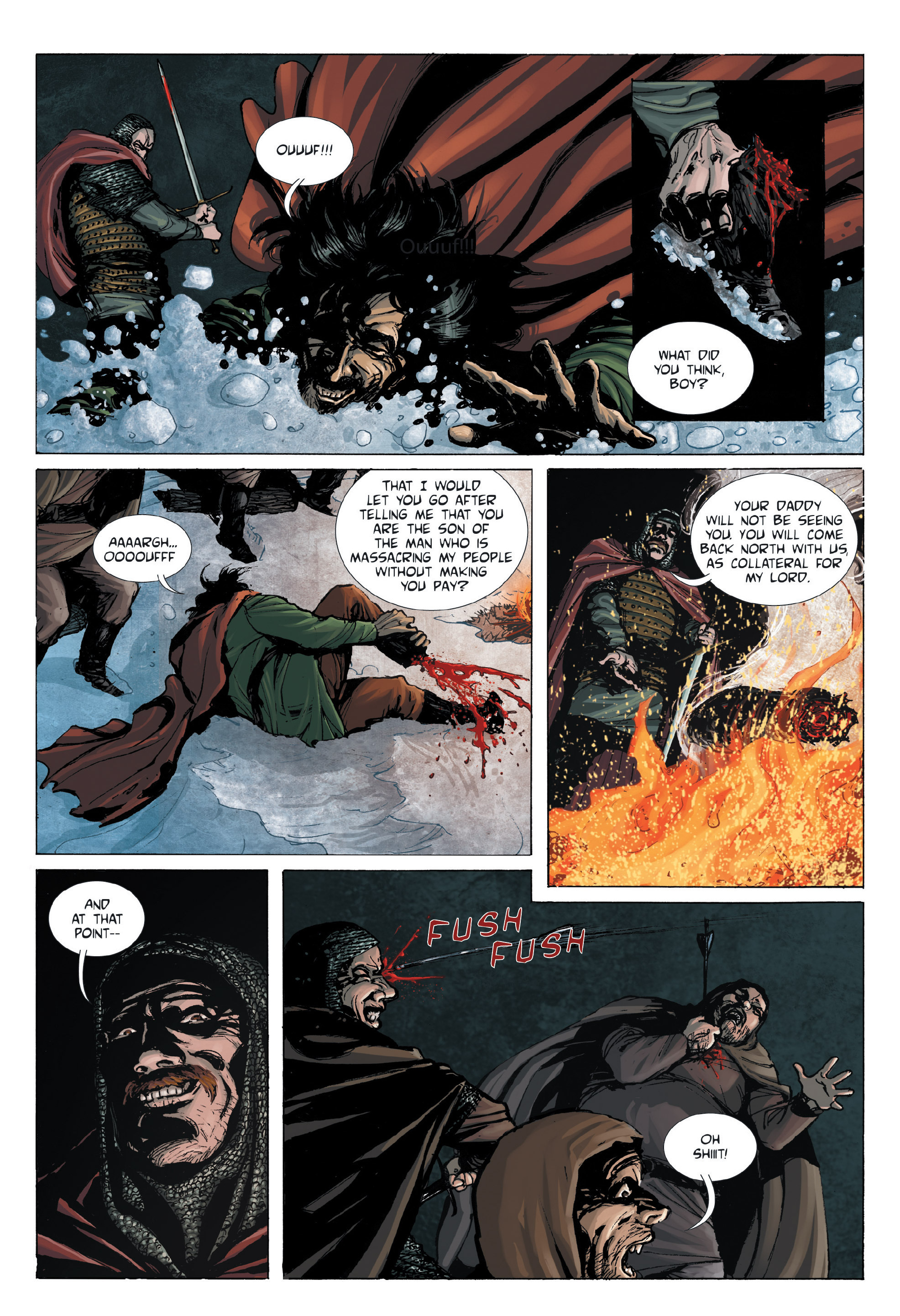 Read online Voivod: The True Story of Vlad the Impaler comic -  Issue # TPB - 87