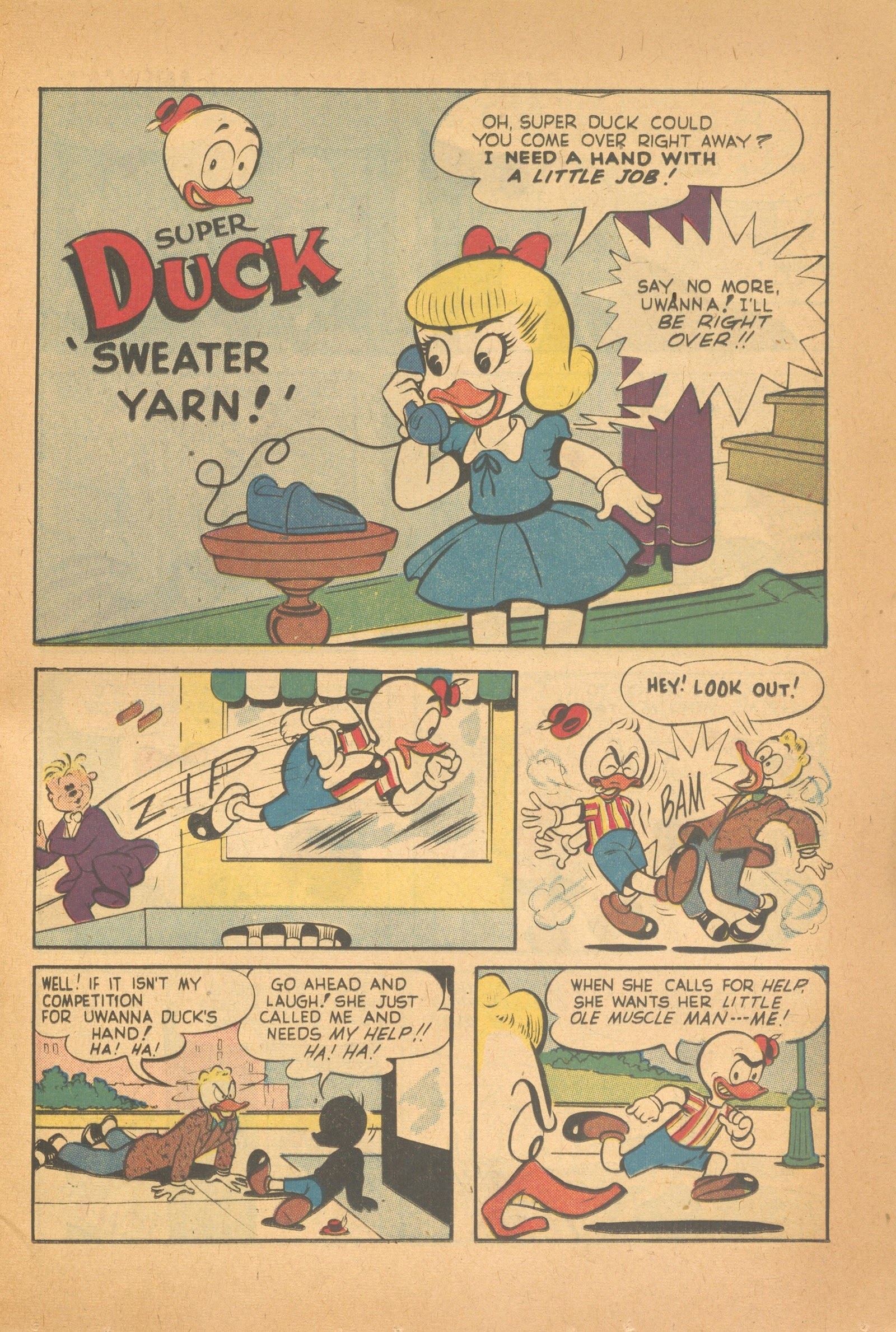 Read online Super Duck Comics comic -  Issue #84 - 29