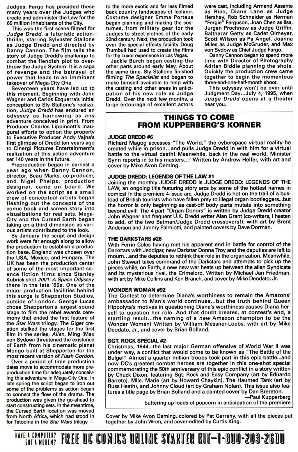 Read online Judge Dredd (1994) comic -  Issue #5 - 25