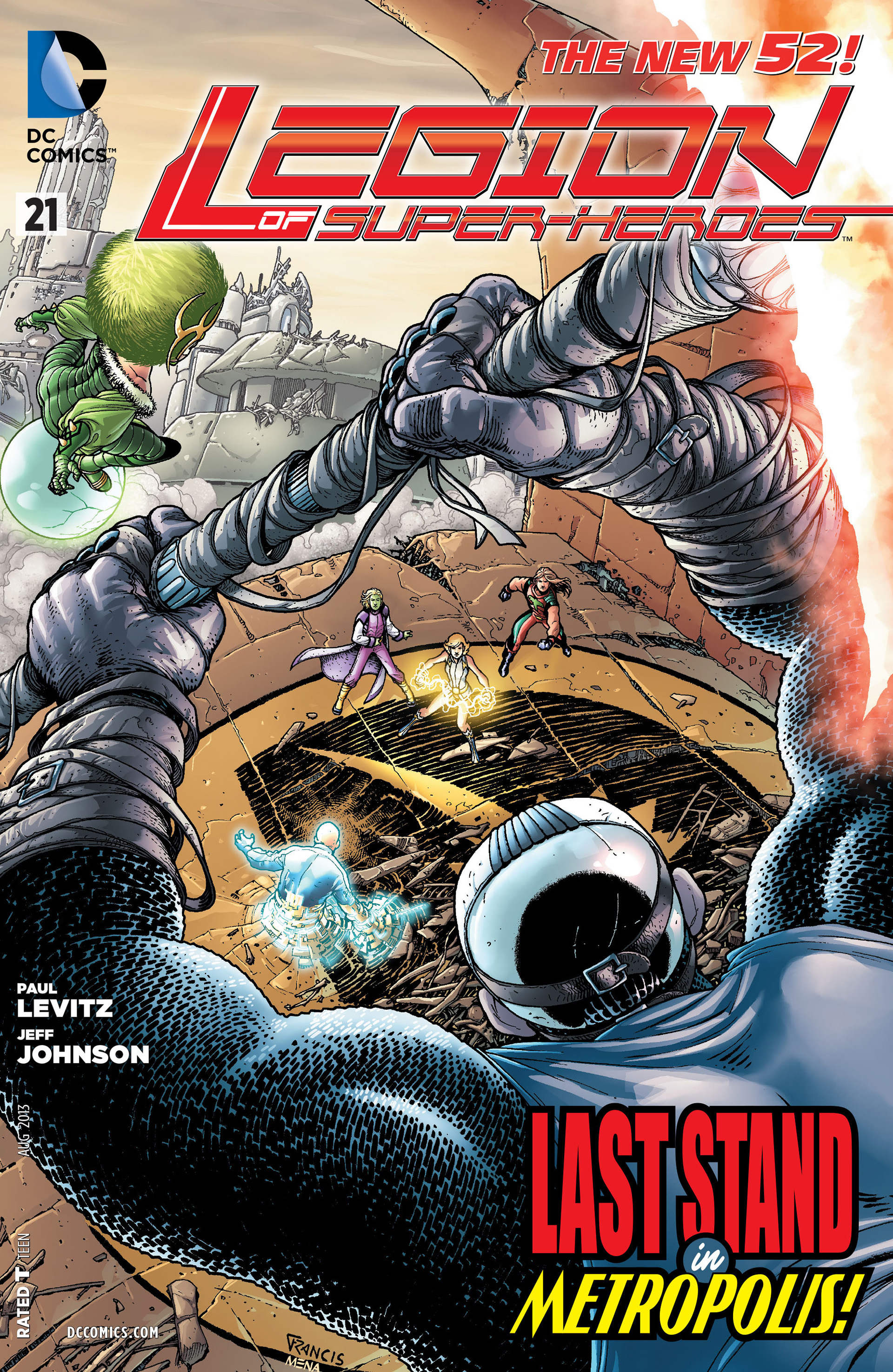 Legion of Super-Heroes (2011) Issue #21 #22 - English 1