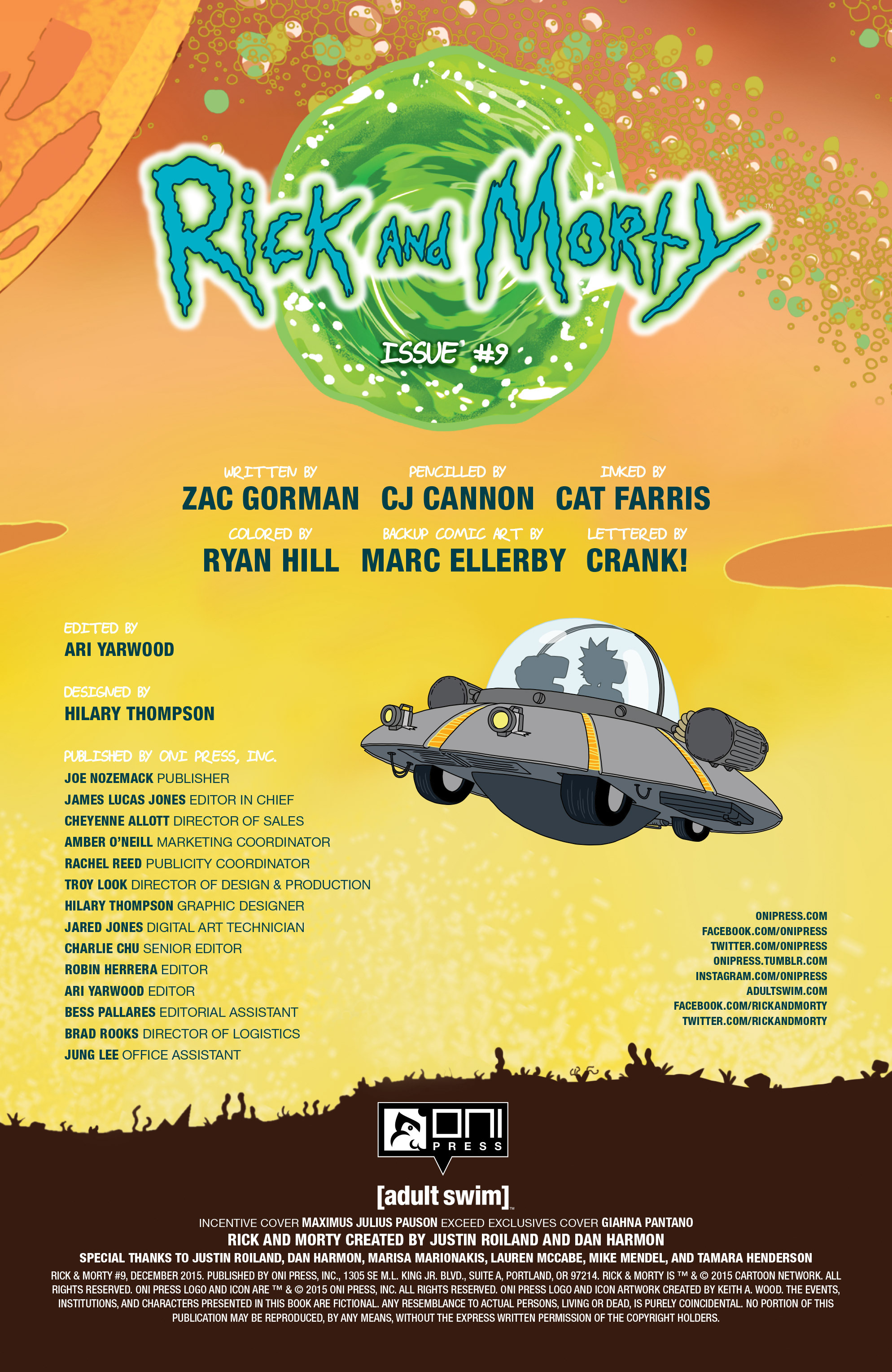 Read online Rick and Morty comic -  Issue #9 - 2