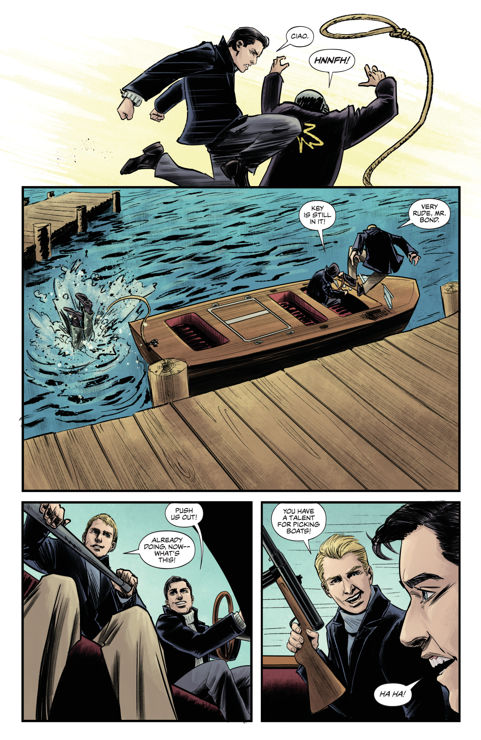 Read online James Bond Origin comic -  Issue #12 - 21
