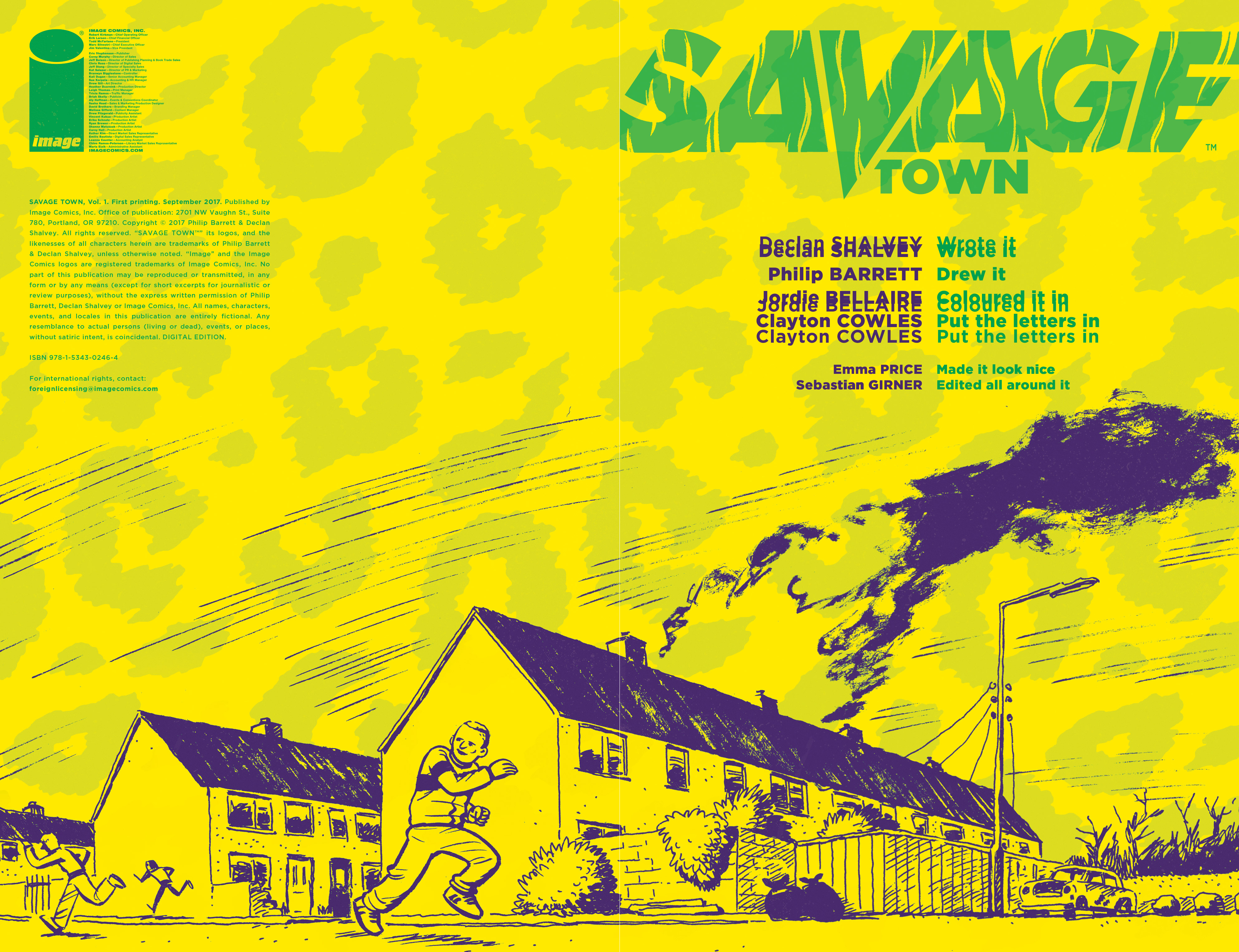 Read online Savage Town comic -  Issue # TPB - 4