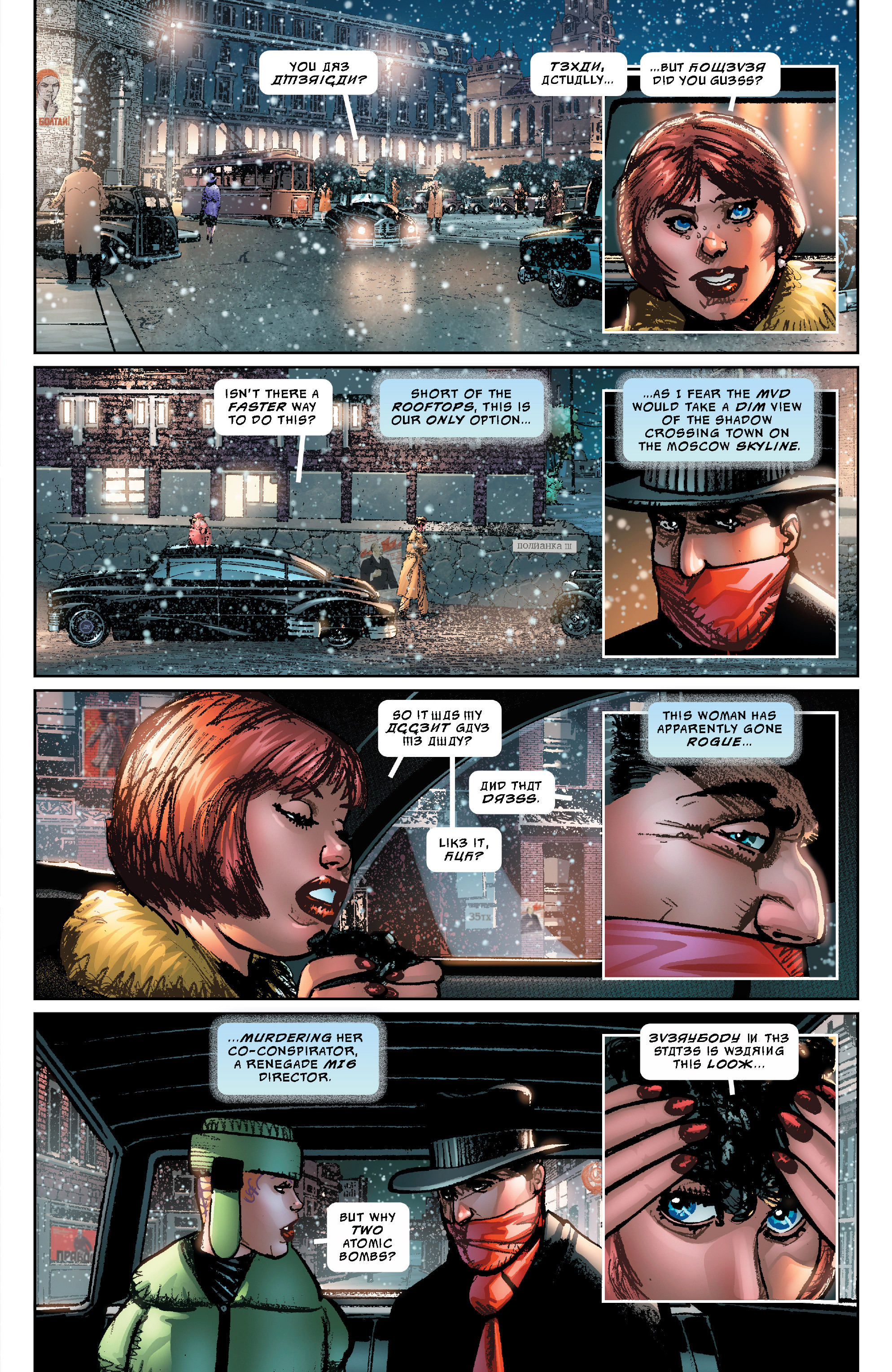 Read online The Shadow: Midnight in Moscow comic -  Issue #5 - 18