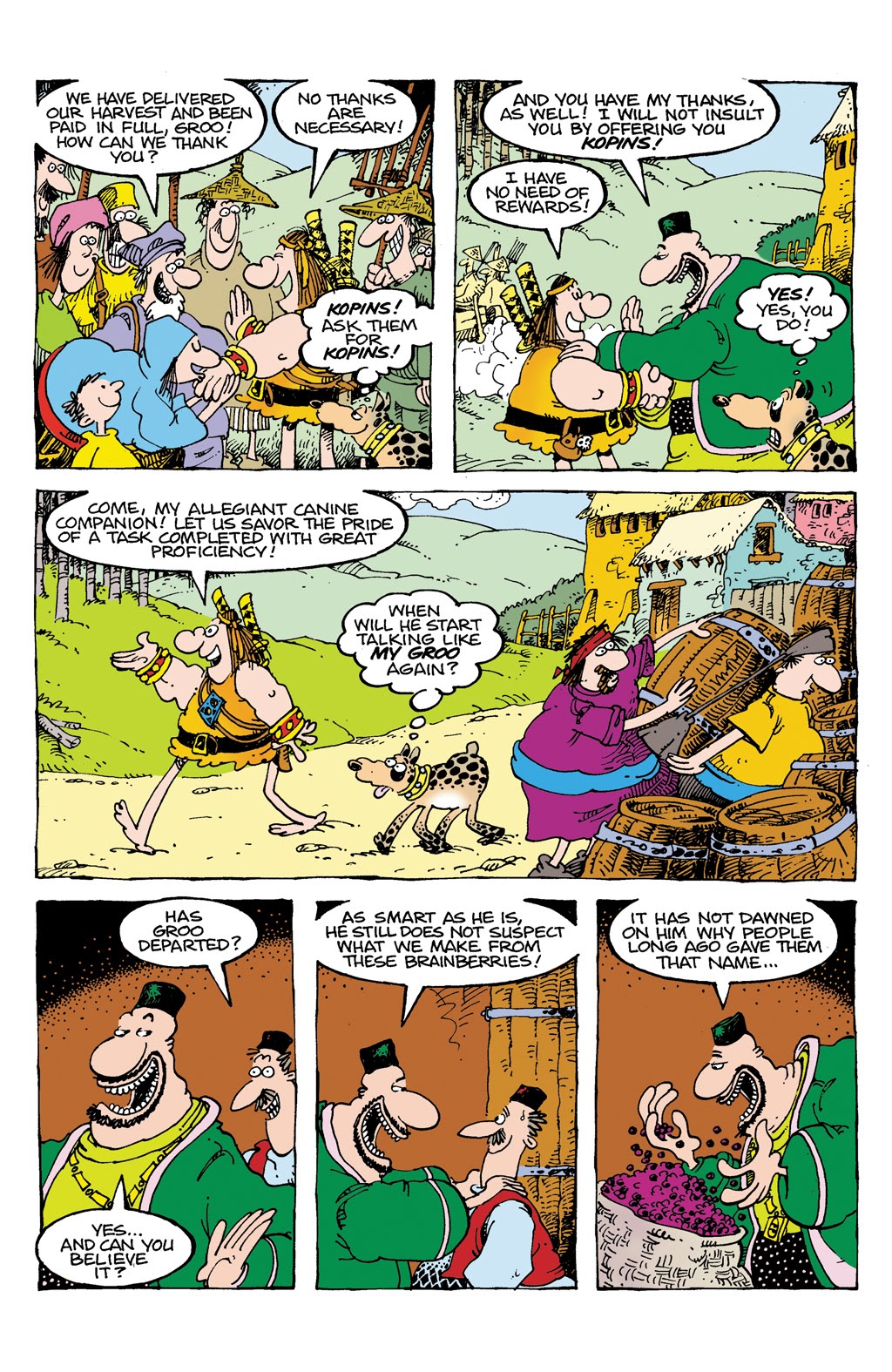 Read online Sergio Aragonés' Groo: The Most Intelligent Man In The World comic -  Issue # TPB - 44
