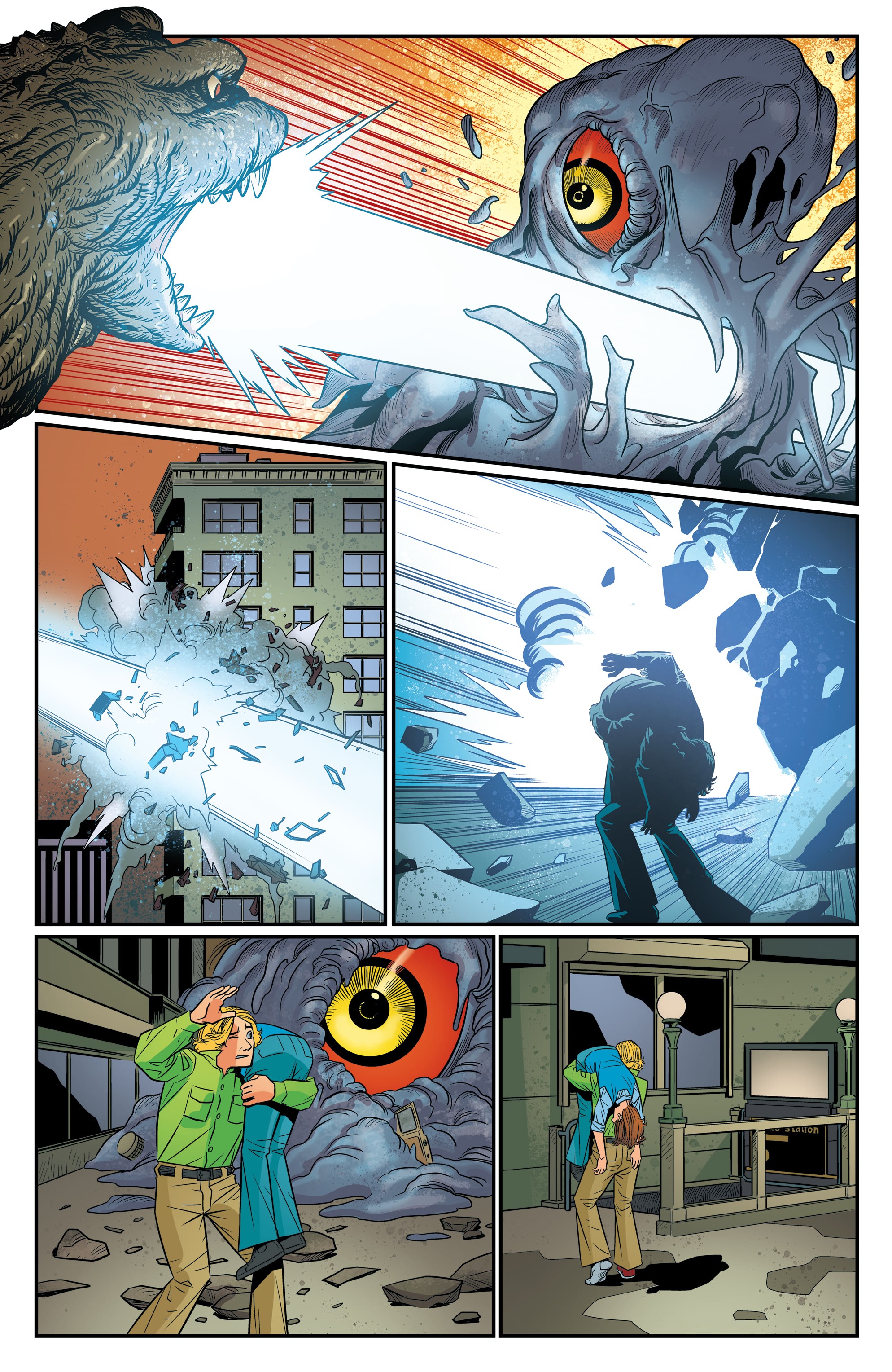 Read online Godzilla Rivals comic -  Issue # Vs. Hedorah - 18
