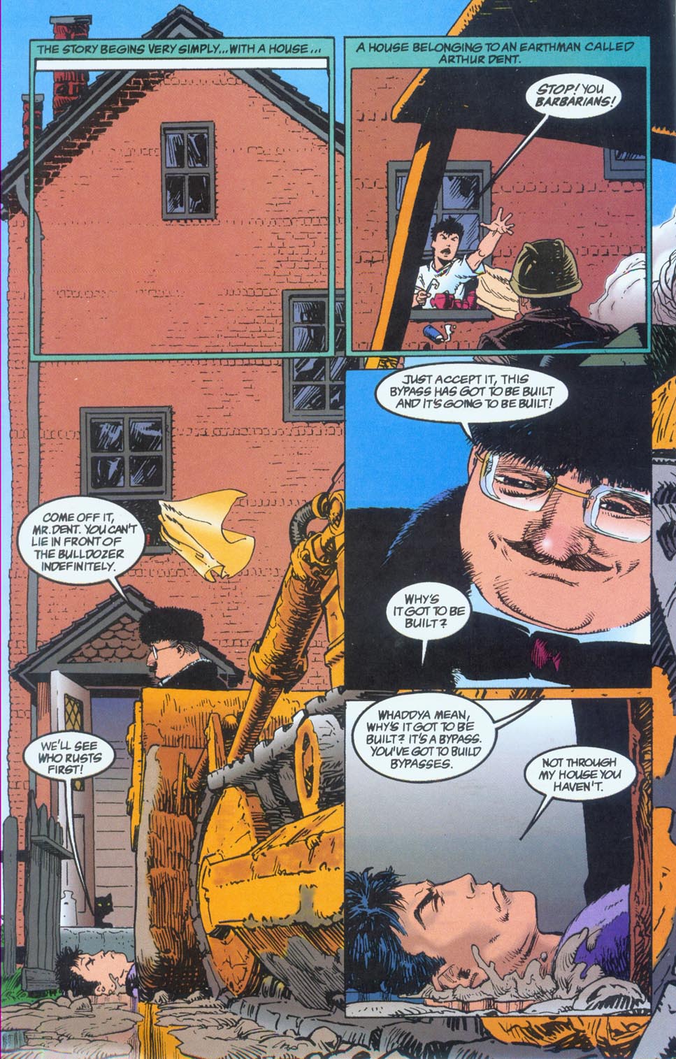 Read online Hitchhiker's Guide to the Galaxy comic -  Issue #1 - 8