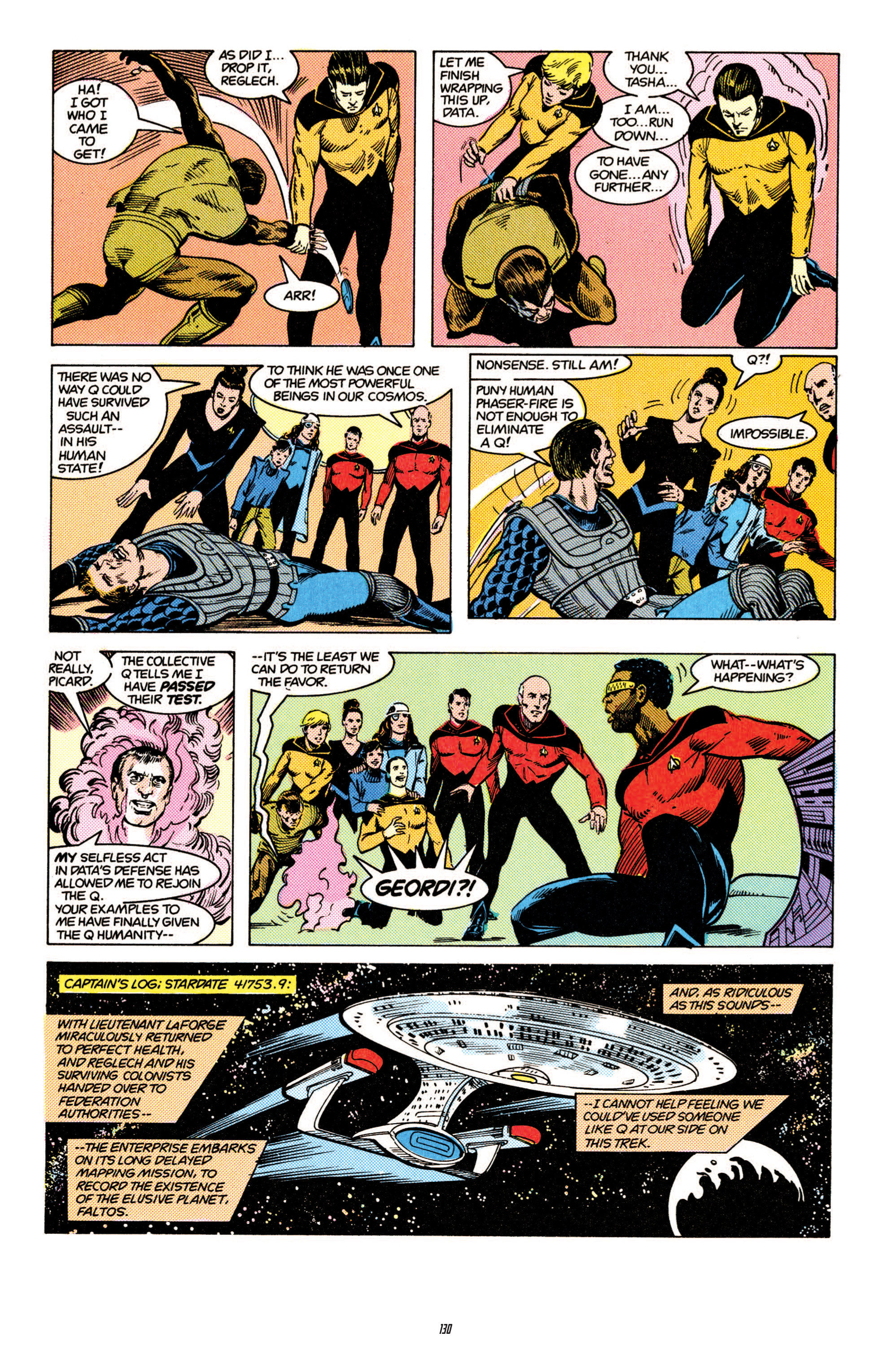 Read online Star Trek Classics comic -  Issue #4 - 129
