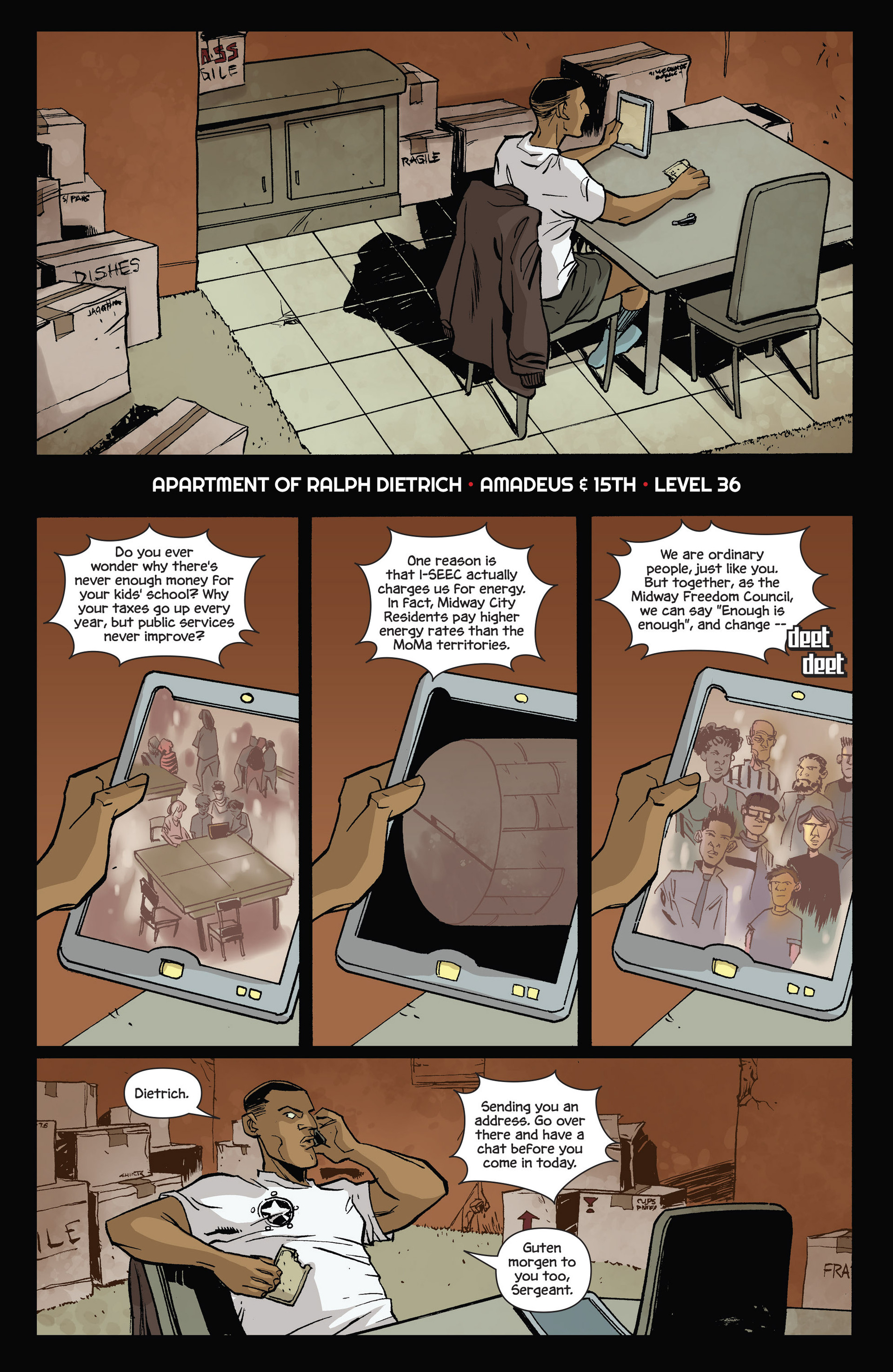 Read online The Fuse comic -  Issue #3 - 4