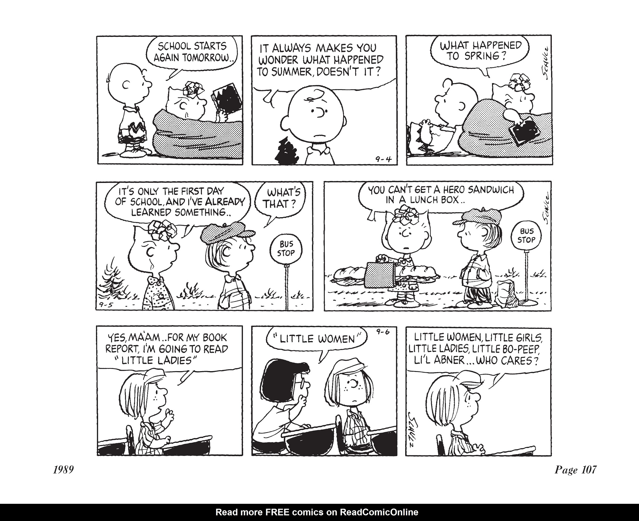 Read online The Complete Peanuts comic -  Issue # TPB 20 - 122