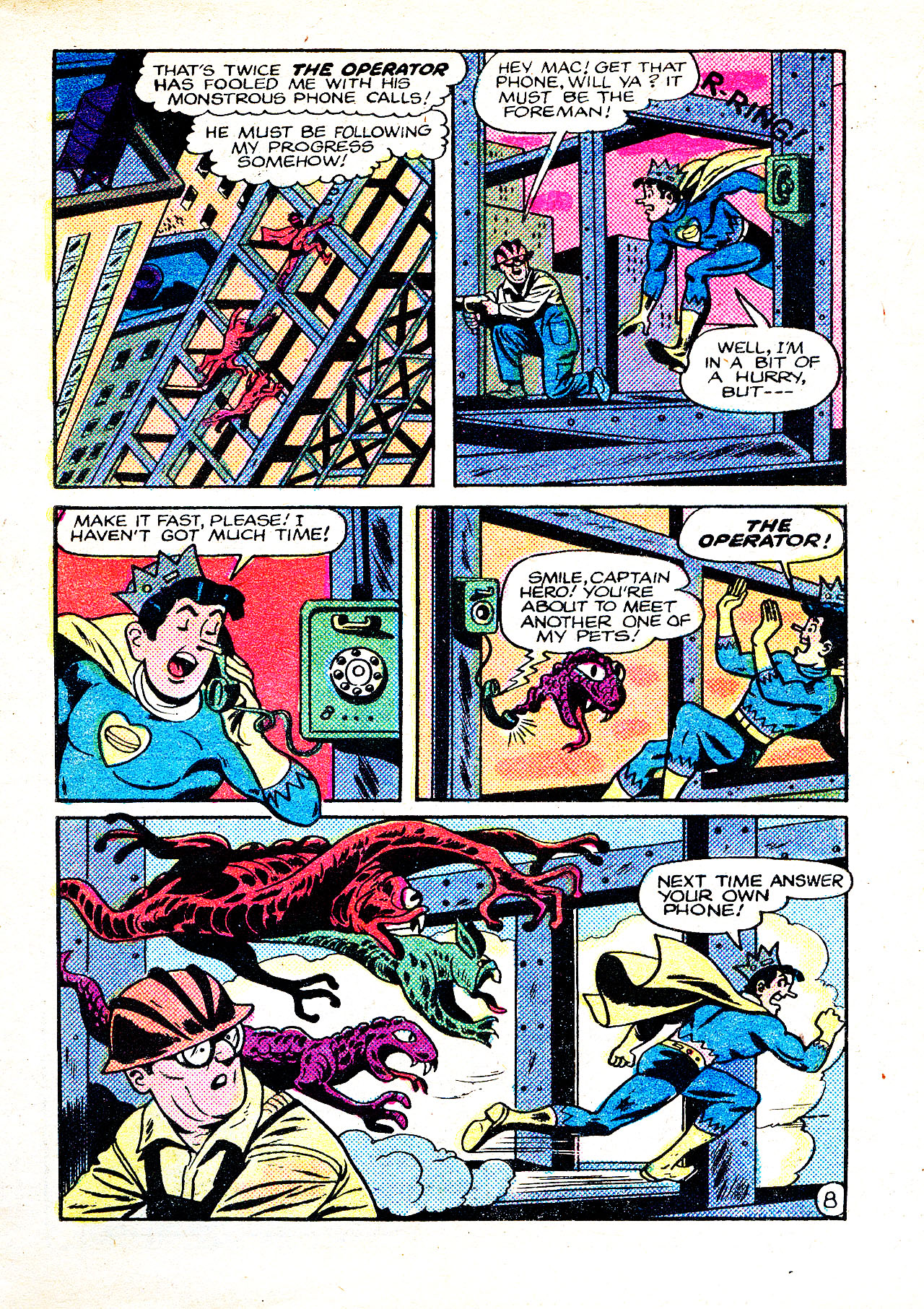 Read online Captain Hero Comics Digest Magazine comic -  Issue # TPB - 128